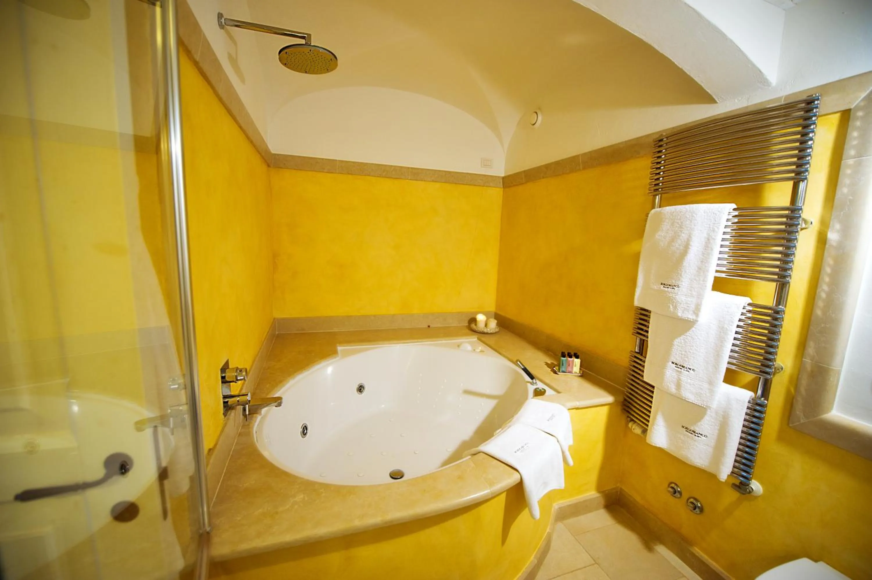 Bathroom in Borgobianco Resort & Spa Polignano - MGallery Collection