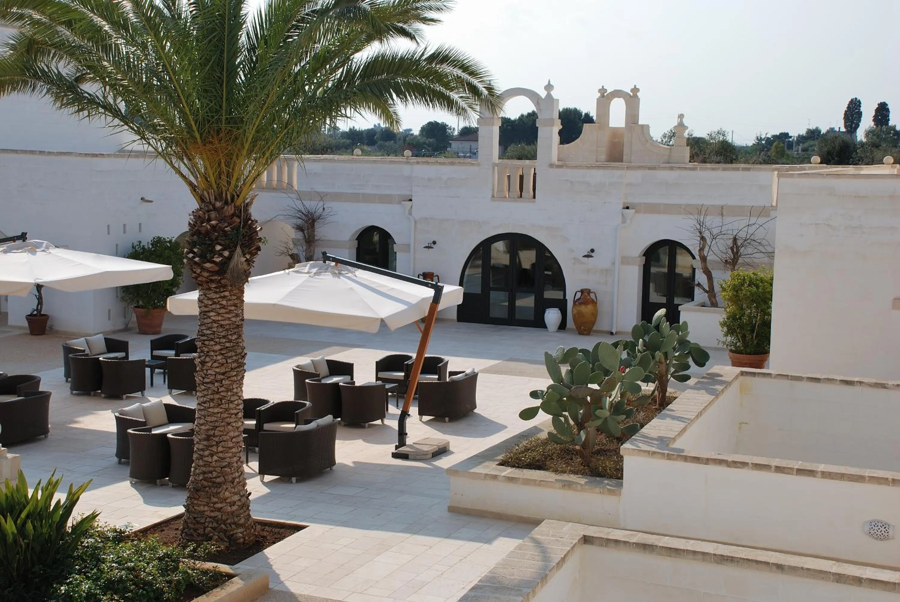 Balcony/Terrace in Borgobianco Resort & Spa Polignano - MGallery Collection