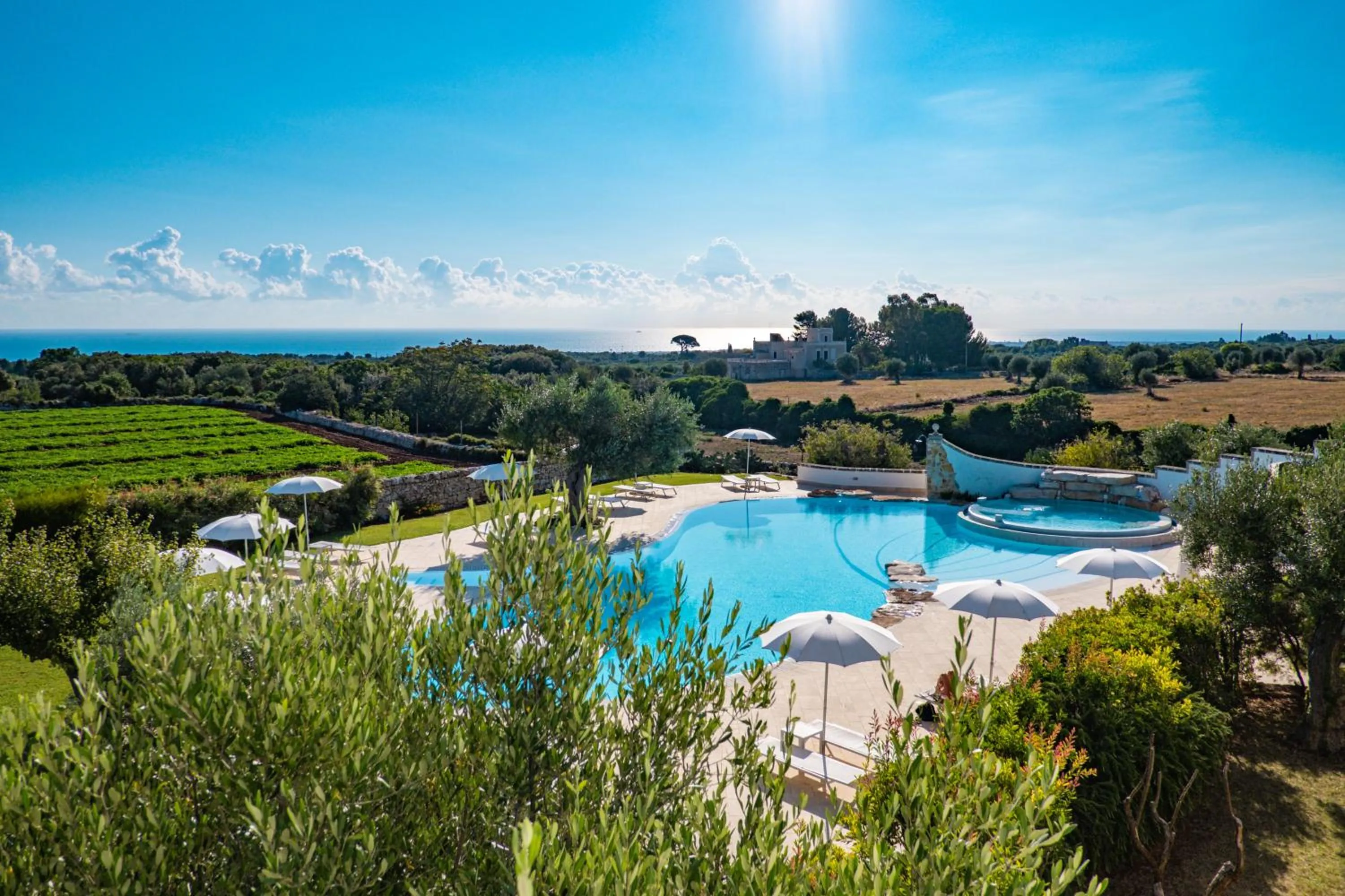 Swimming pool in Borgobianco Resort & Spa Polignano - MGallery Collection