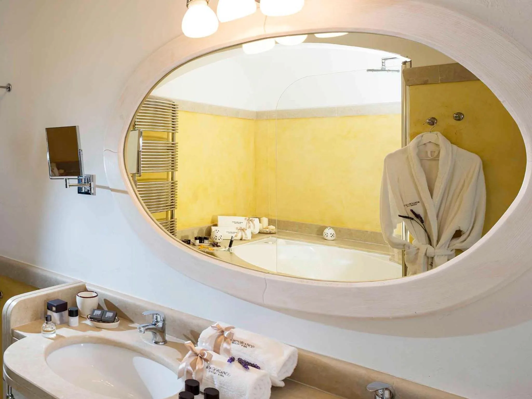 Bathroom in Borgobianco Resort & Spa Polignano - MGallery Collection