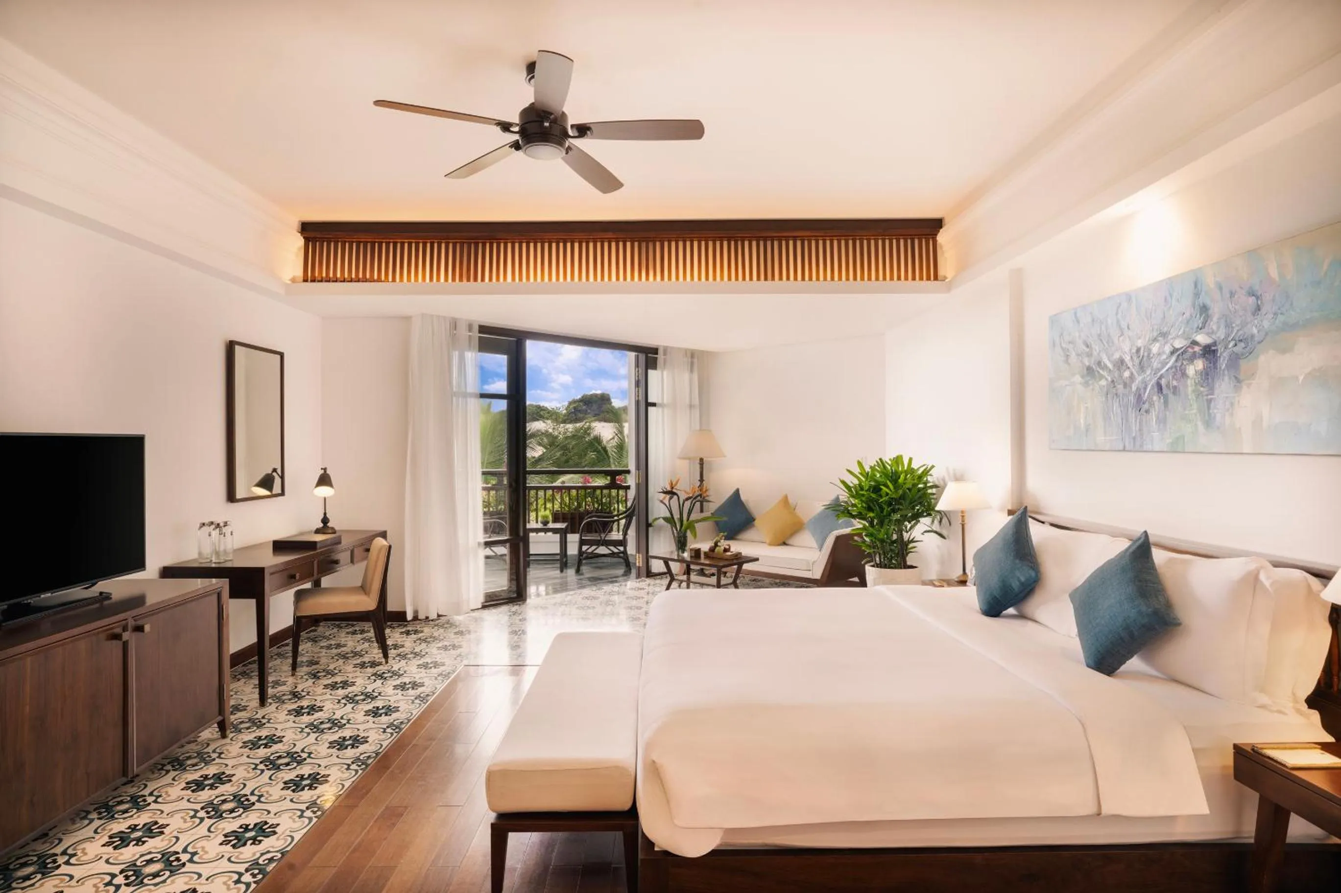 View (from property/room), Bed in The Anam Cam Ranh