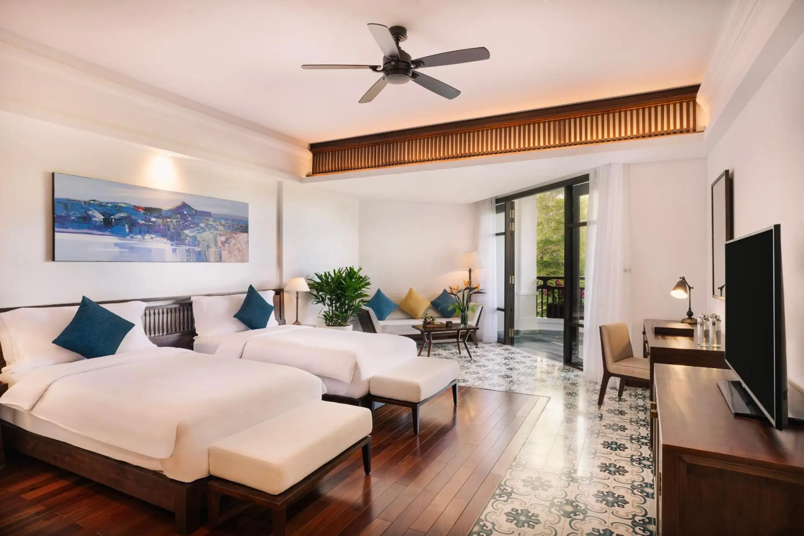 Deluxe Twin Room in The Anam Cam Ranh Deluxe Twin Room in The Anam Cam Ranh