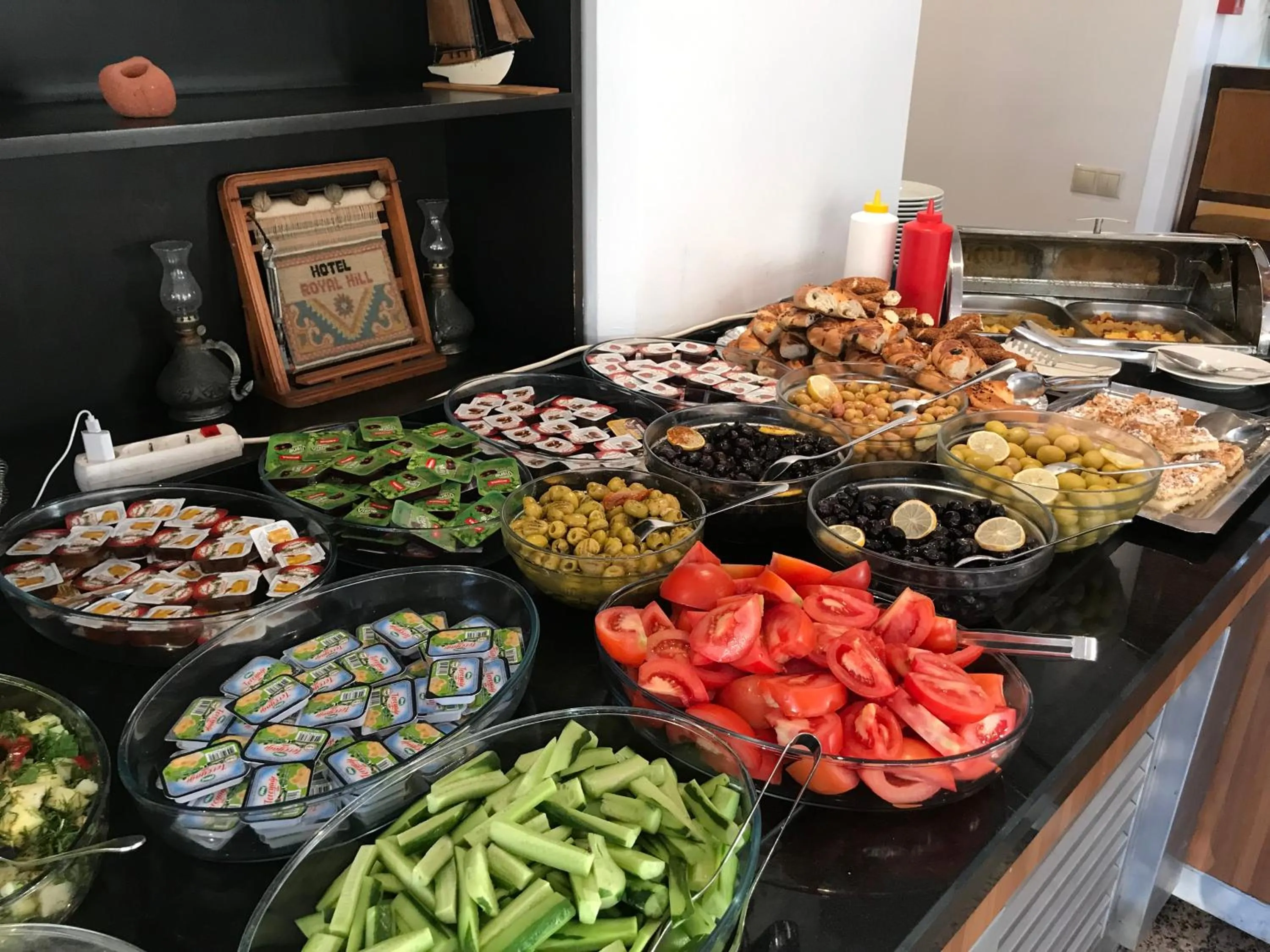 Buffet breakfast in Hotel Royal Hill