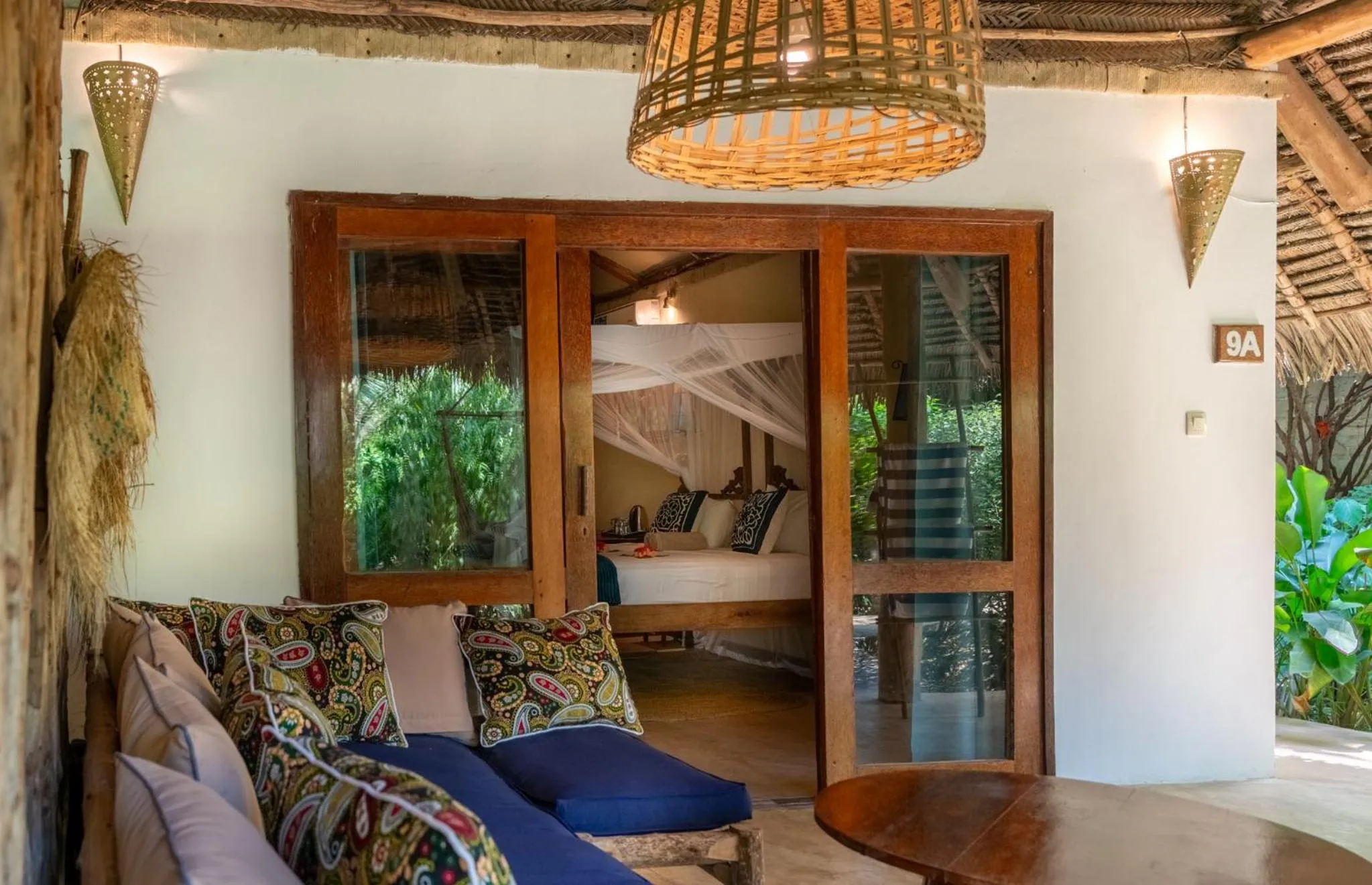 Balcony/Terrace in Marafiki Bungalows