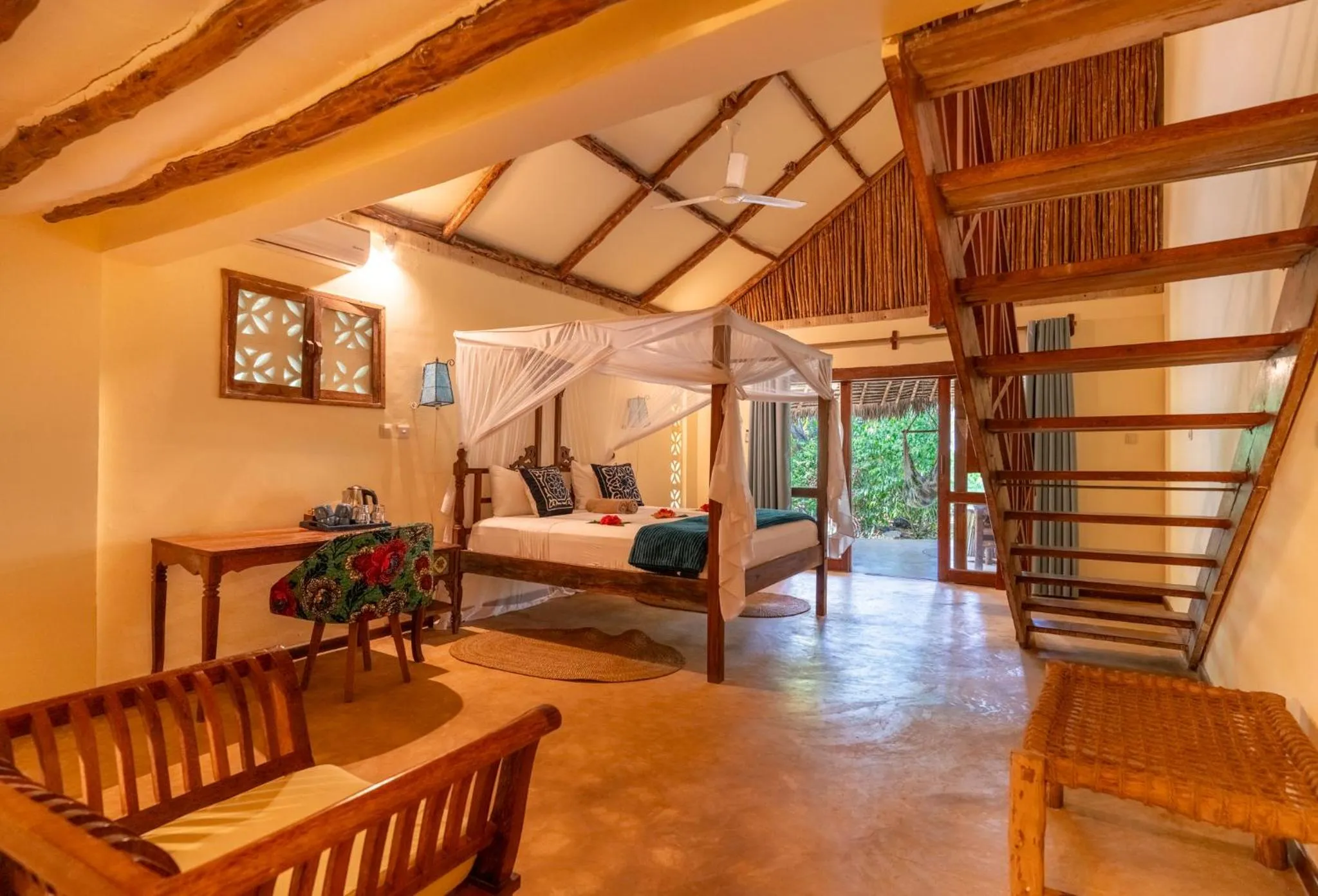 View (from property/room) in Marafiki Bungalows