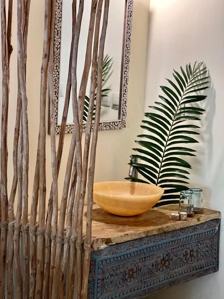 Bathroom in Marafiki Bungalows