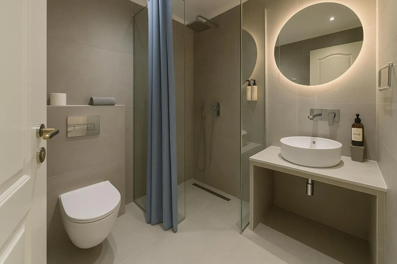 Bathroom in Samel Hotel