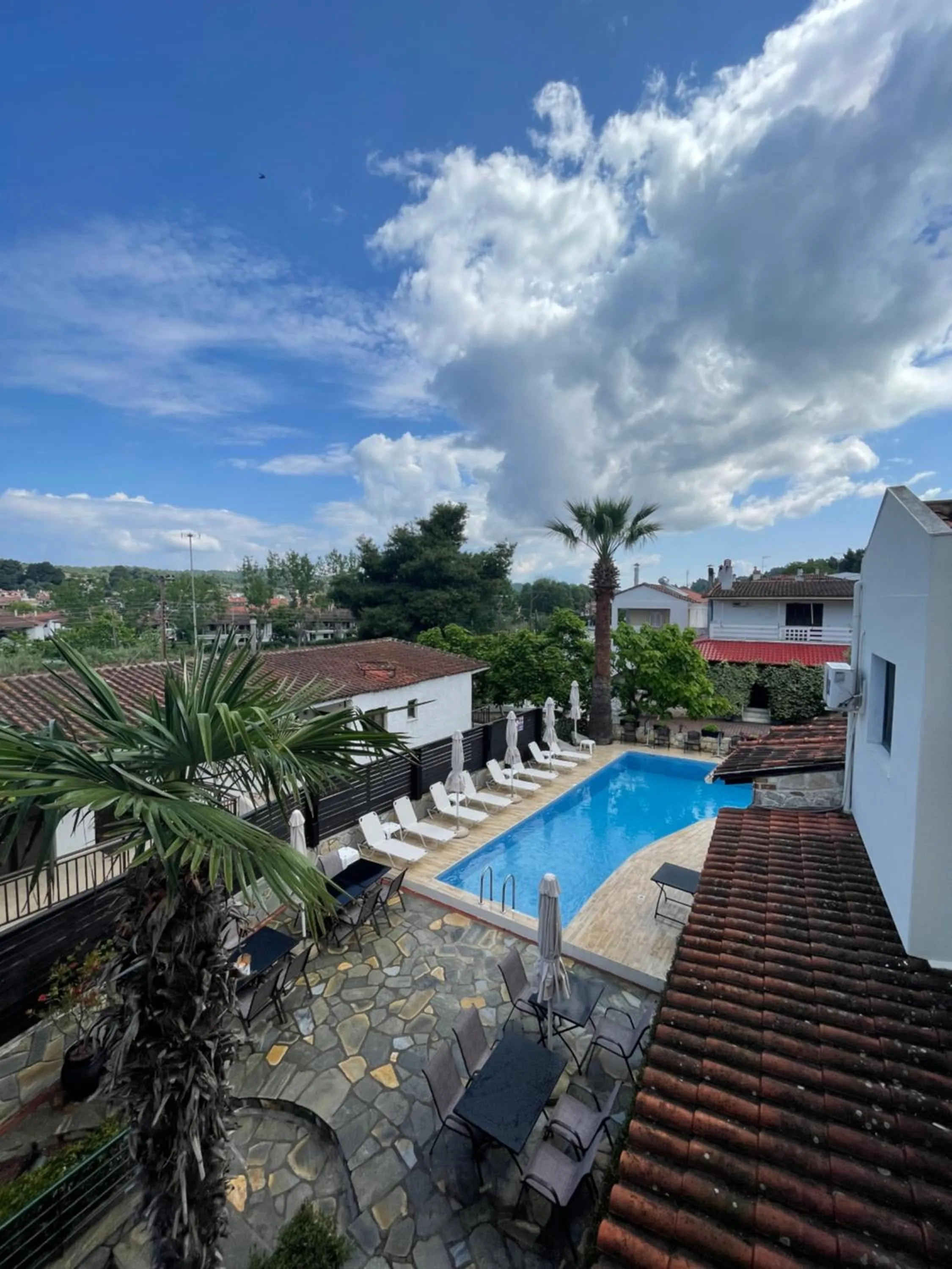 Pool view in Samel Hotel