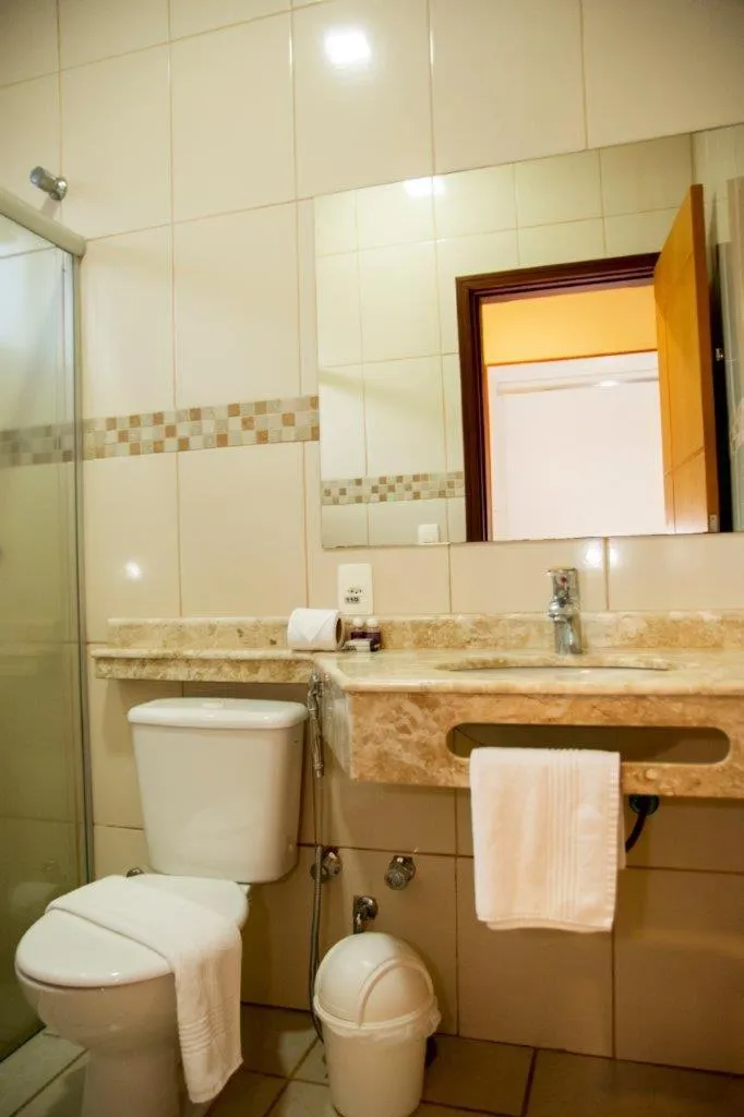 Bathroom in Habitat Hotel Pirassununga