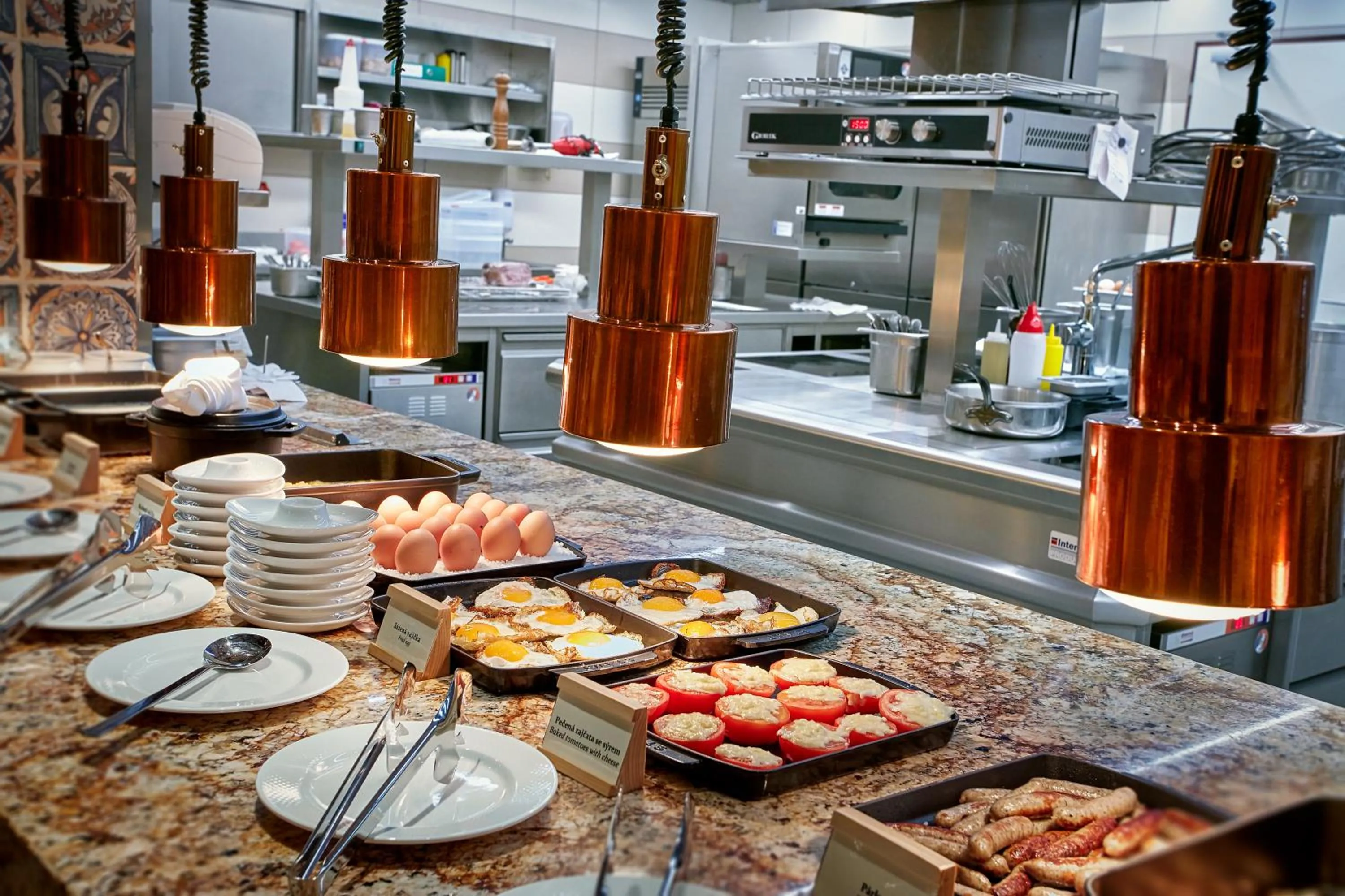 Buffet breakfast in COSMOPOLITAN Hotel Prague