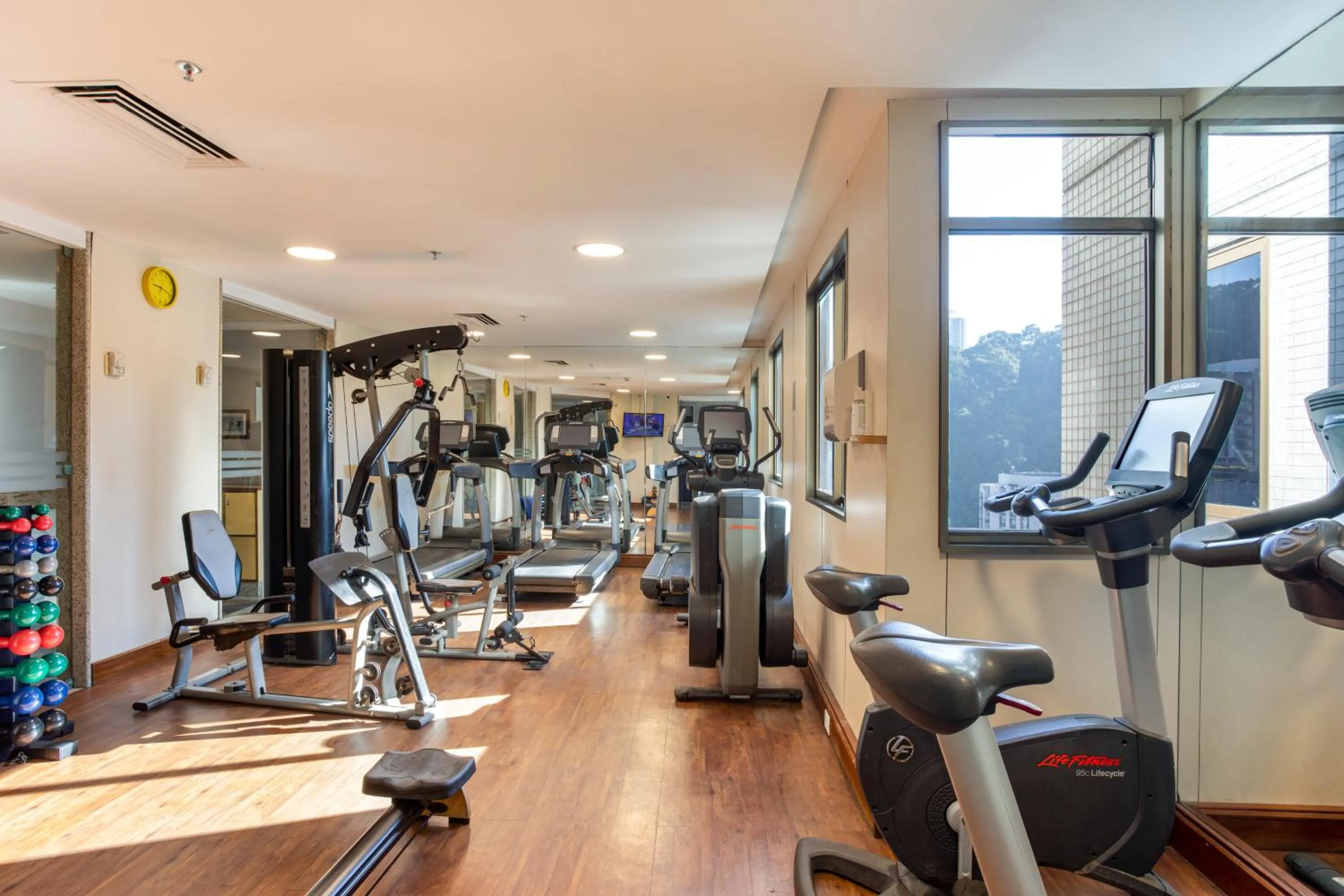 Fitness centre/facilities in Windsor Plaza Copacabana