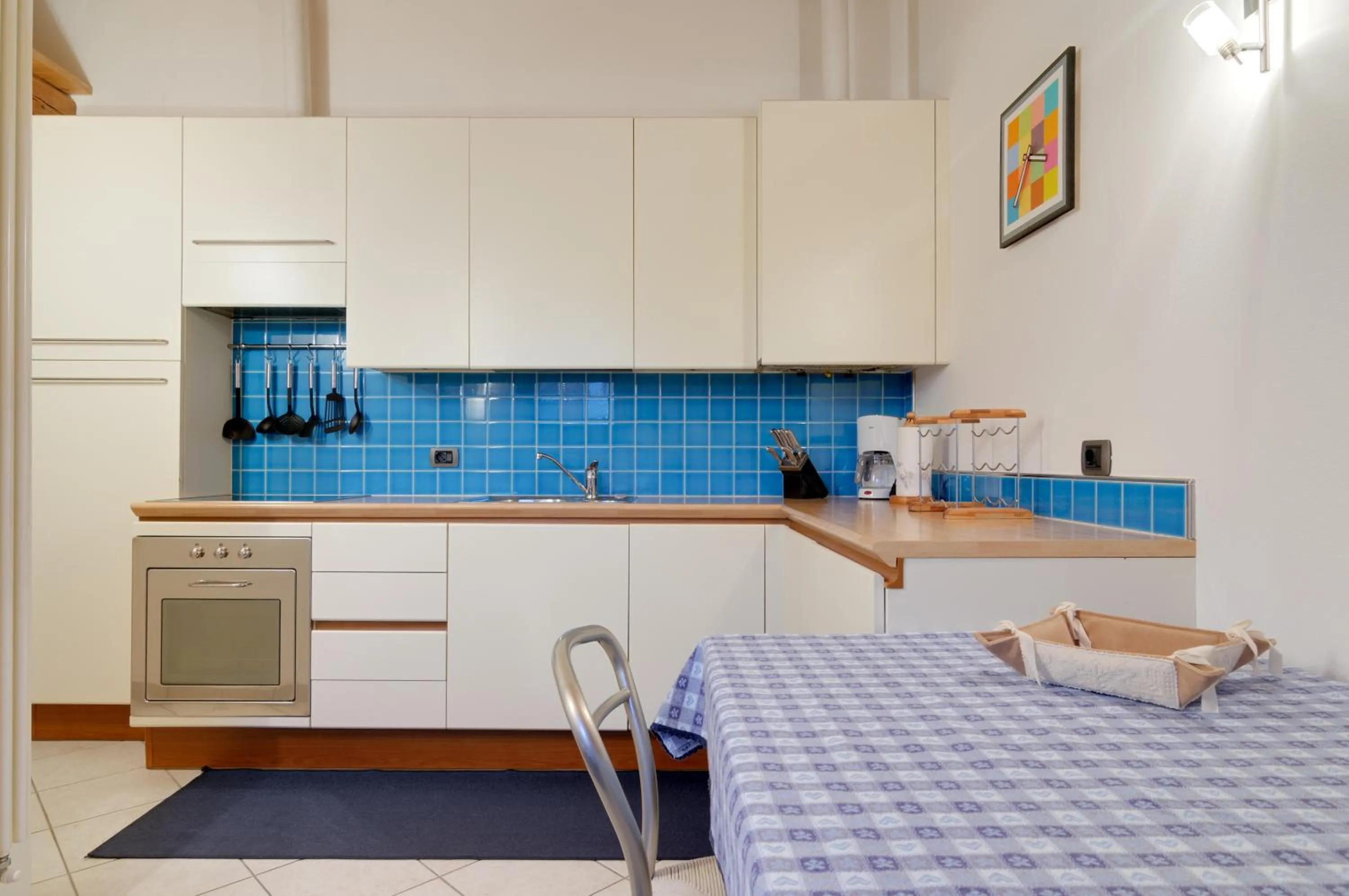 Dining area in Apartments Trettel
