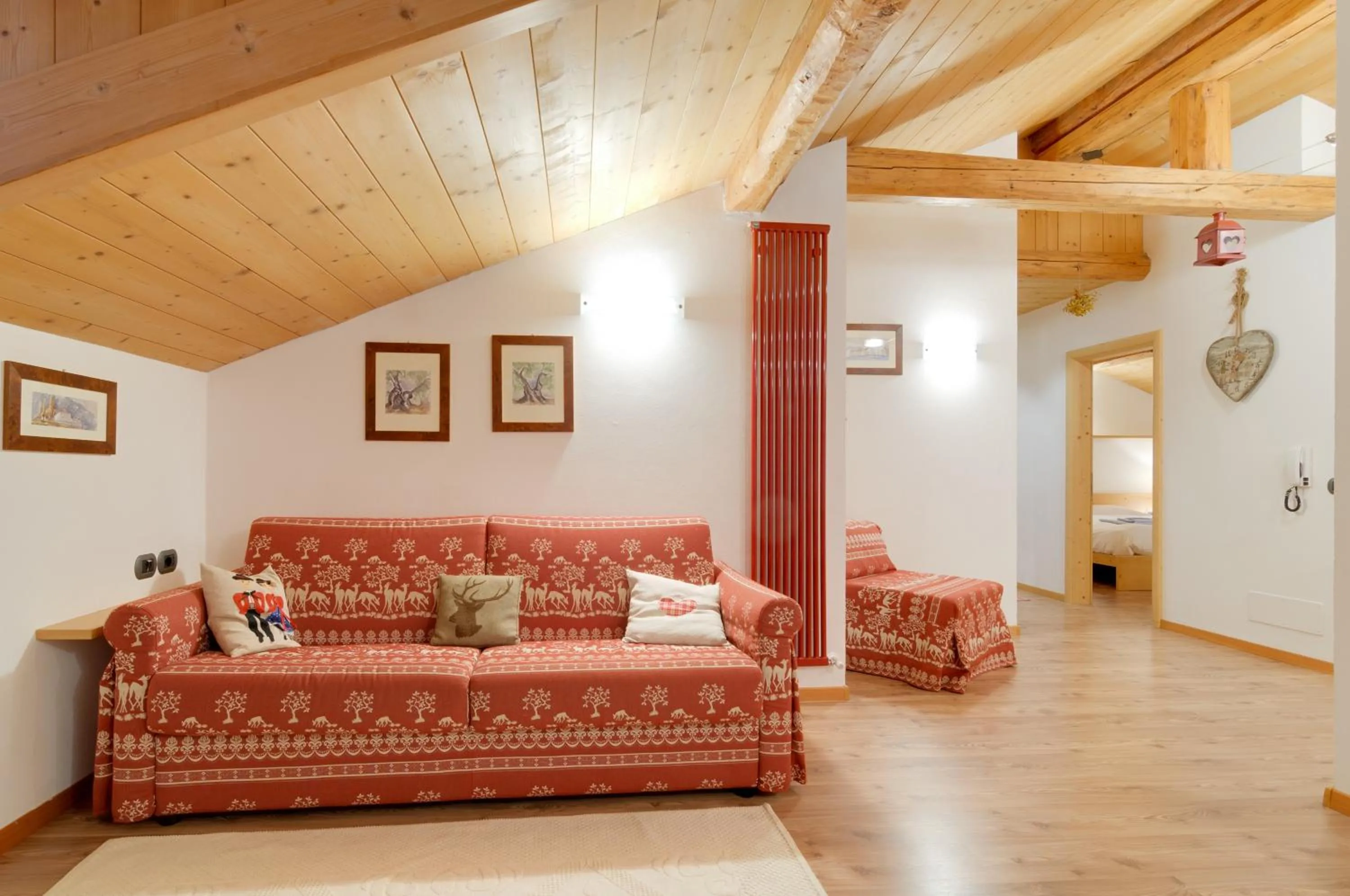 Living room in Apartments Trettel