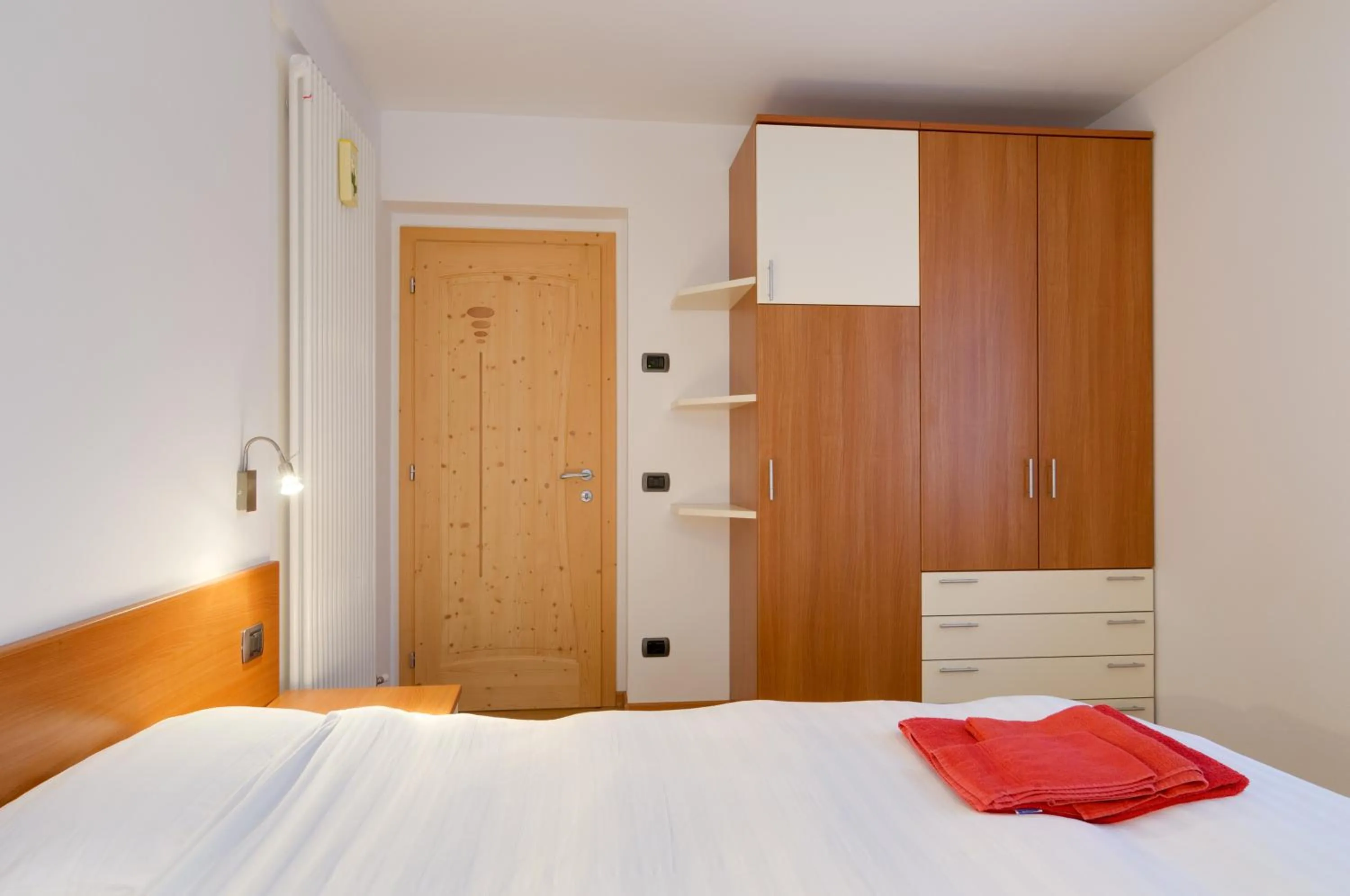 Bedroom, Bed in Apartments Trettel