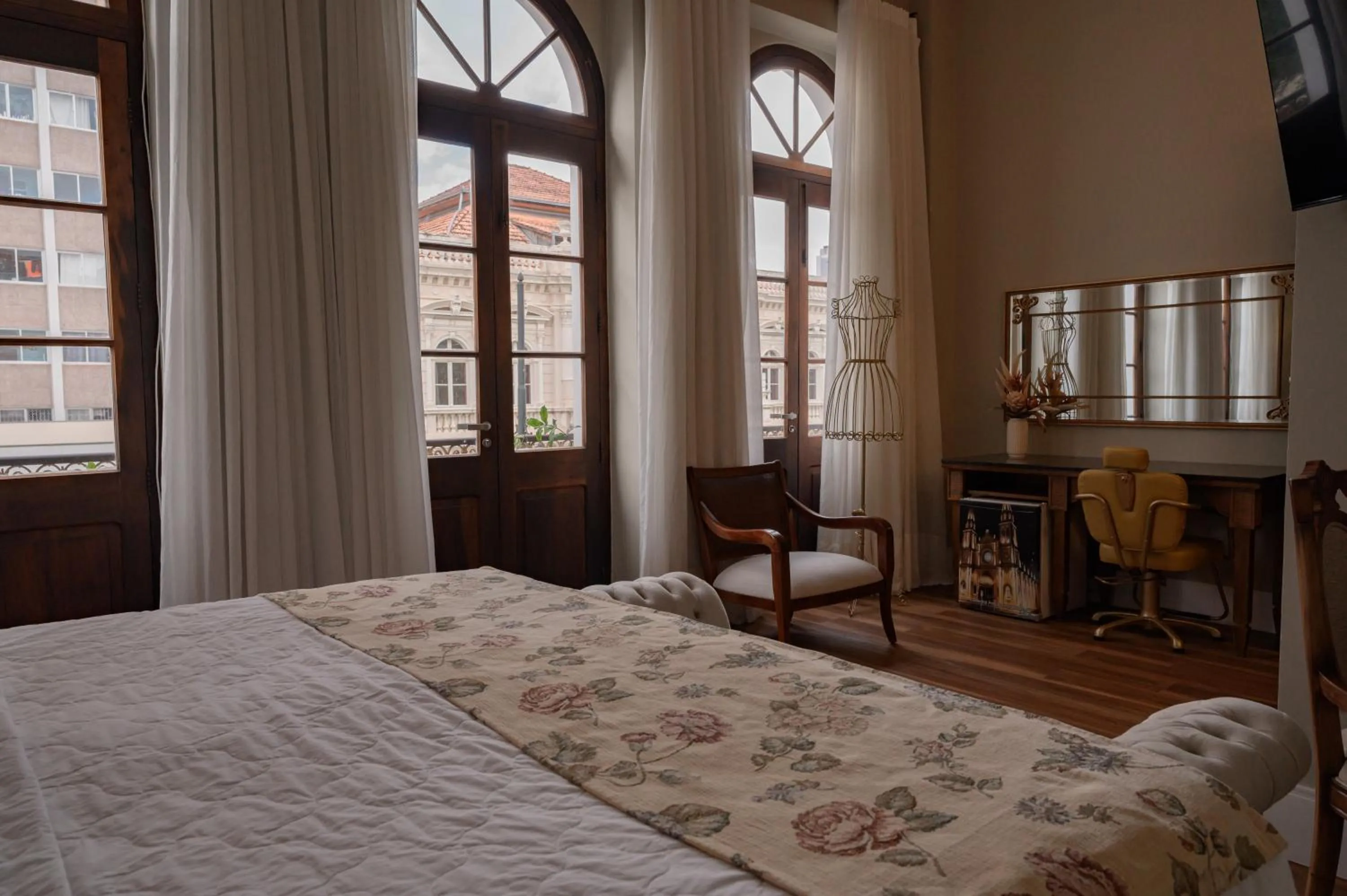 View (from property/room), Bed in Johnscher by SJ - San Juan Curitiba