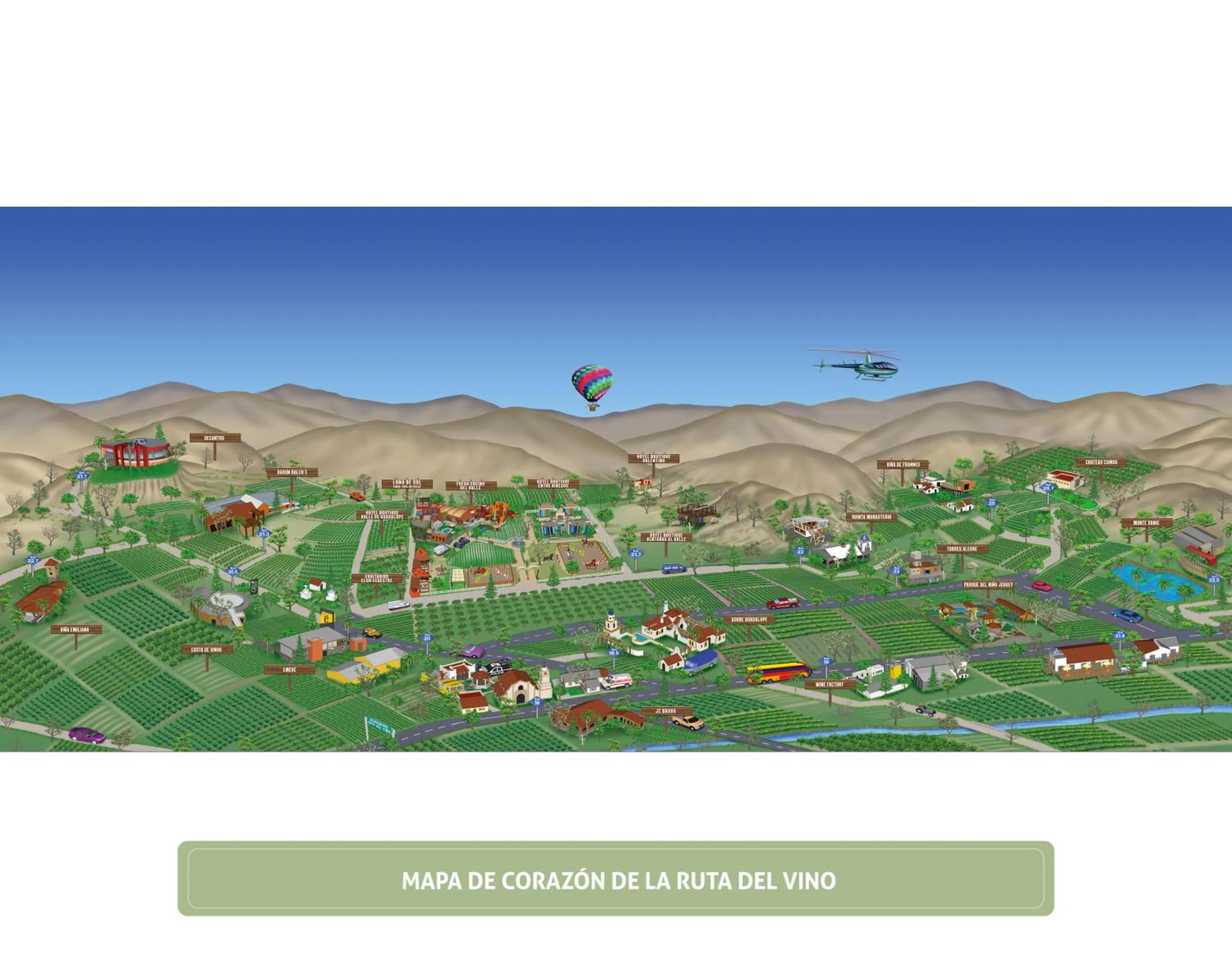 Bird's eye view in Entre Viñedos by Hotel Boutique Valle de Guadalupe