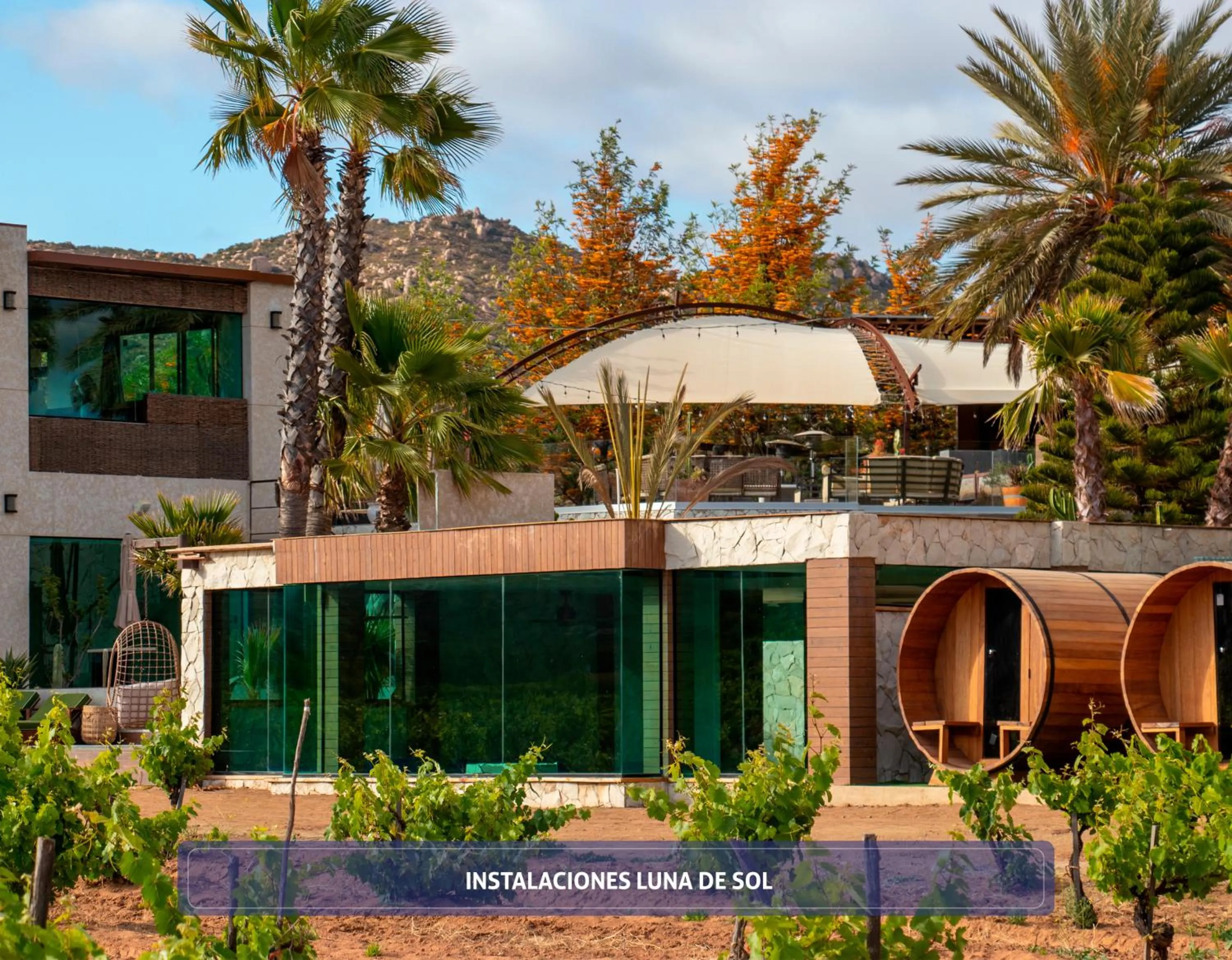 Property building in Entre Viñedos by Hotel Boutique Valle de Guadalupe