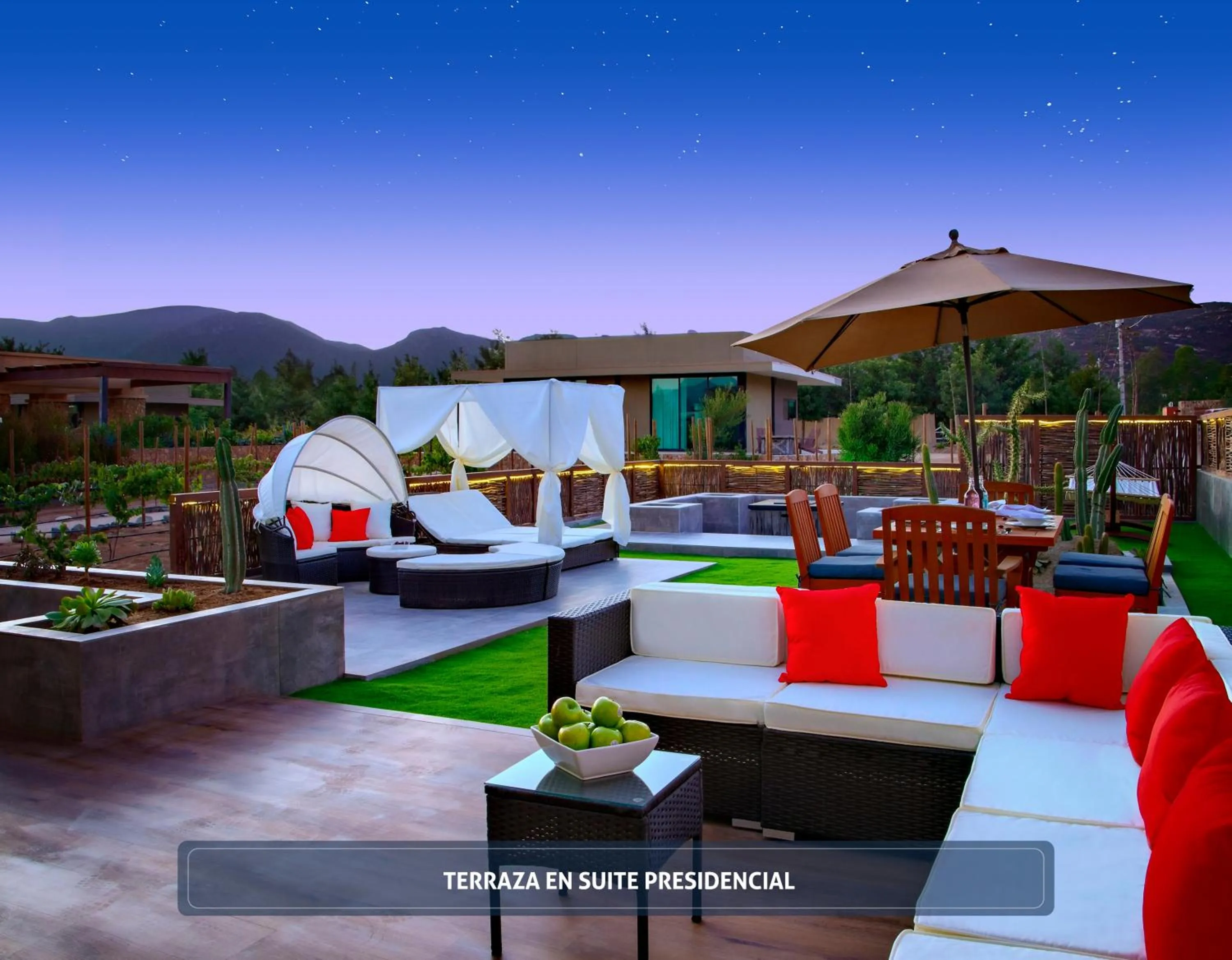 Patio in Entre Viñedos by Hotel Boutique Valle de Guadalupe