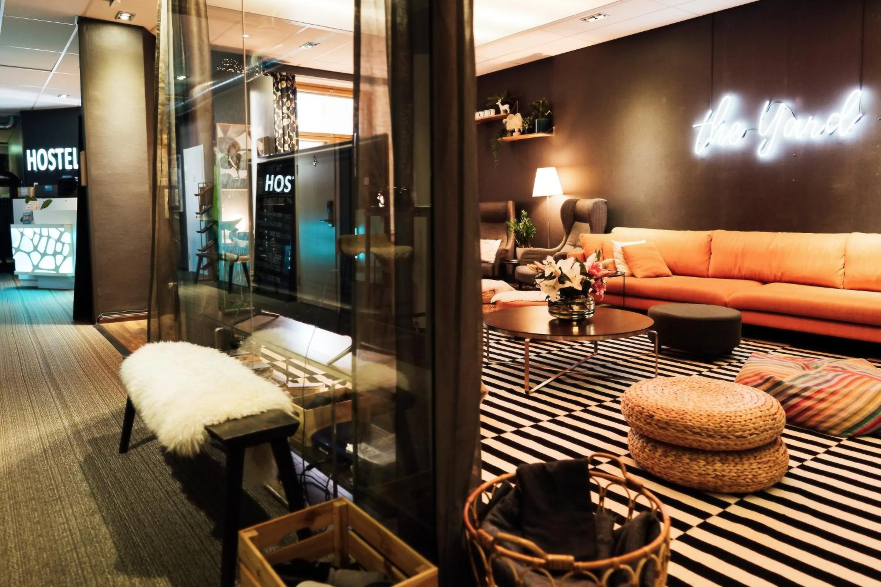 Lounge or bar in The Yard Hostel