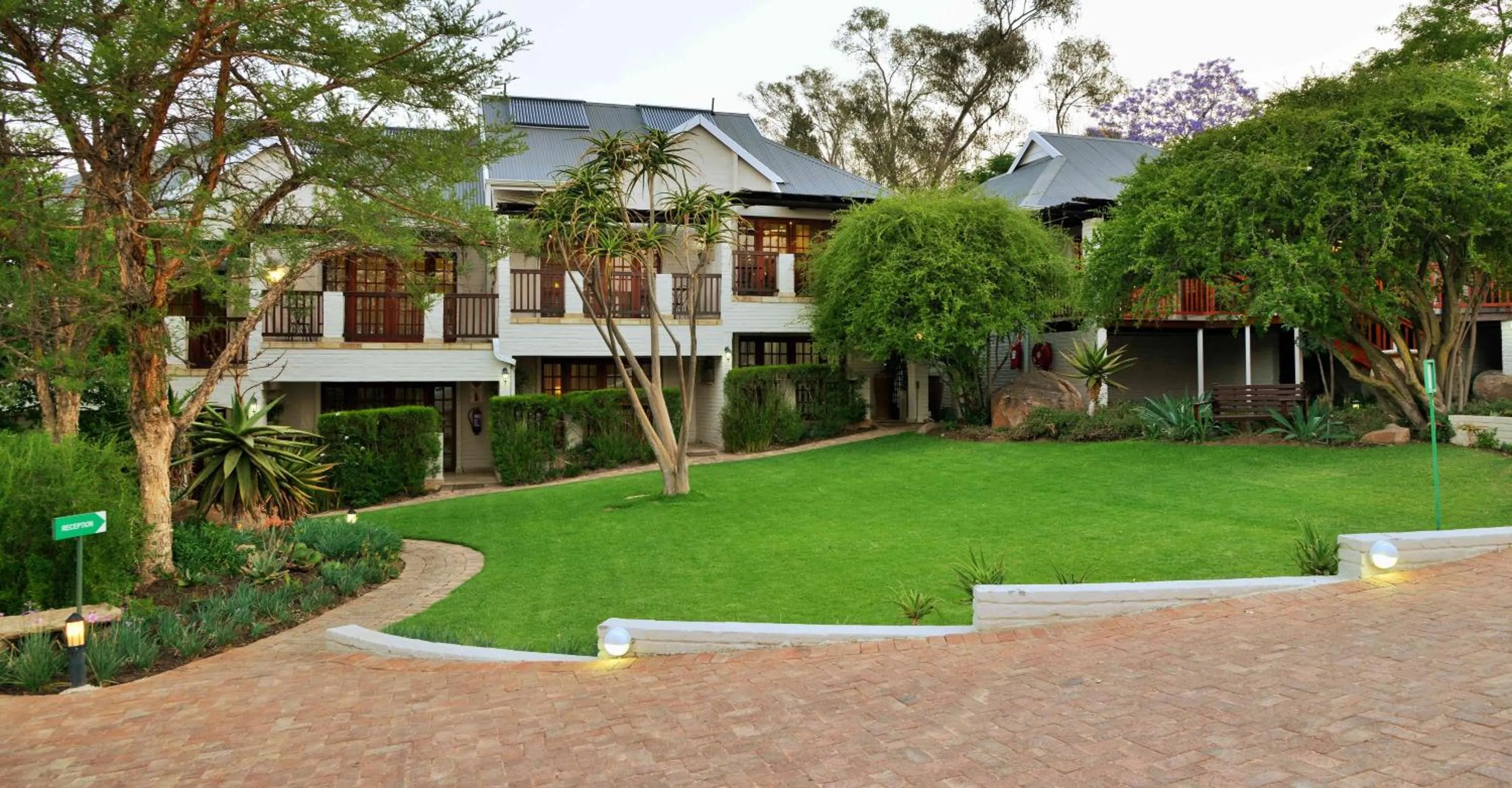 Garden view in Rivonia Premier Lodge