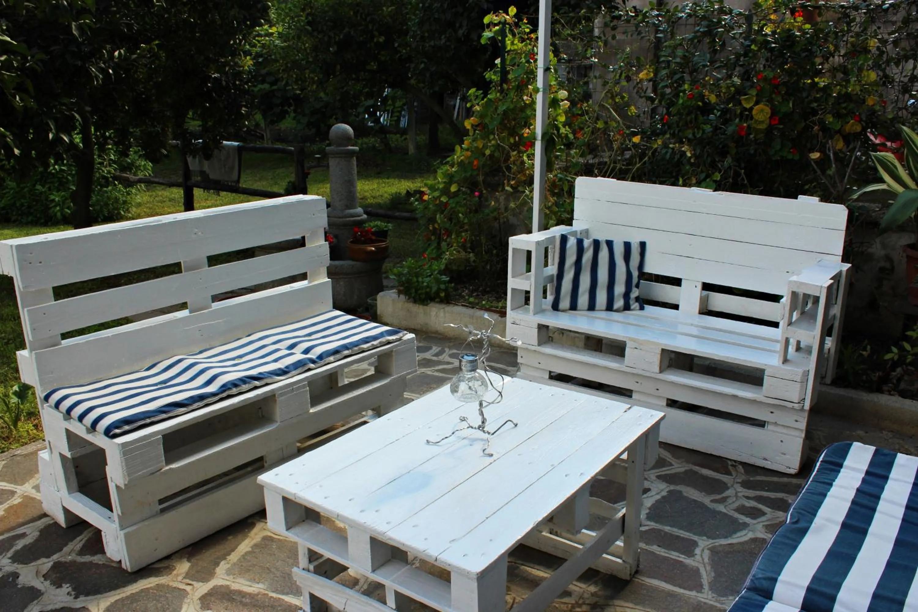 Garden in Il Moro Bianco