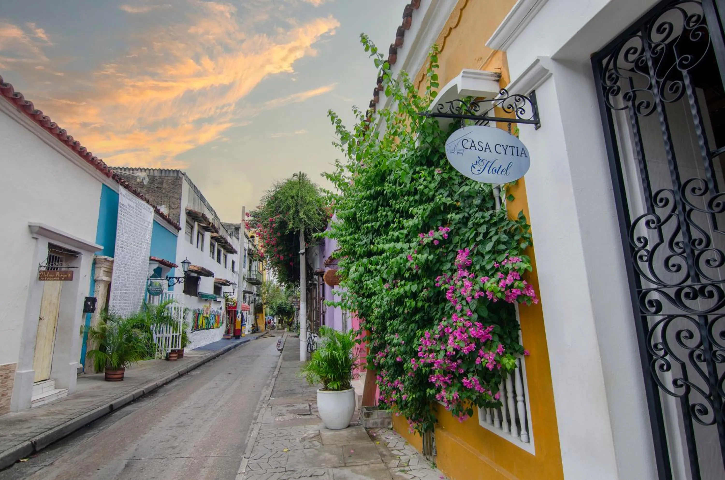 Facade/entrance in Hotel Casa Cytia