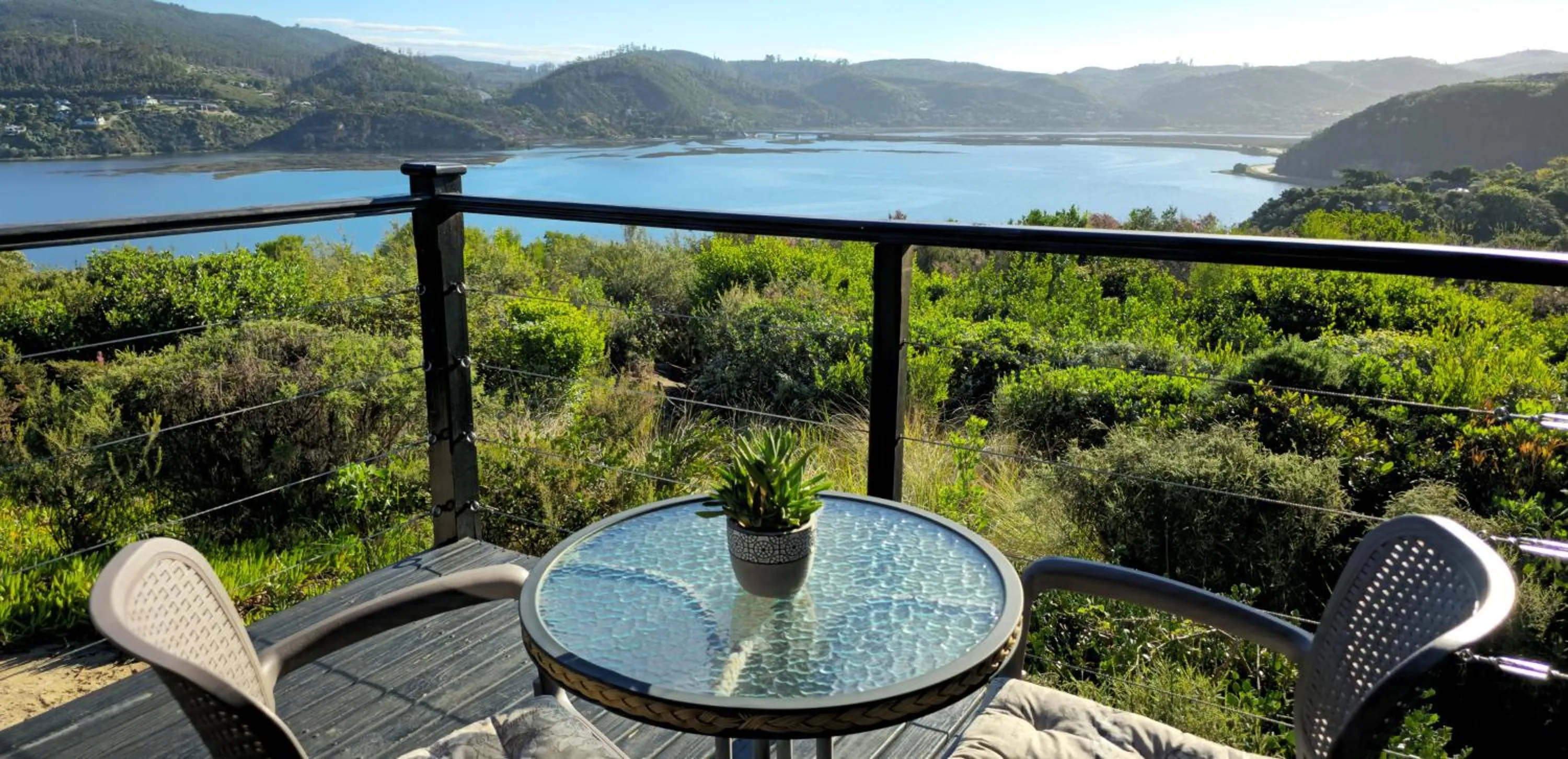 View (from property/room) in Elephant Hide of Knysna Guest Lodge