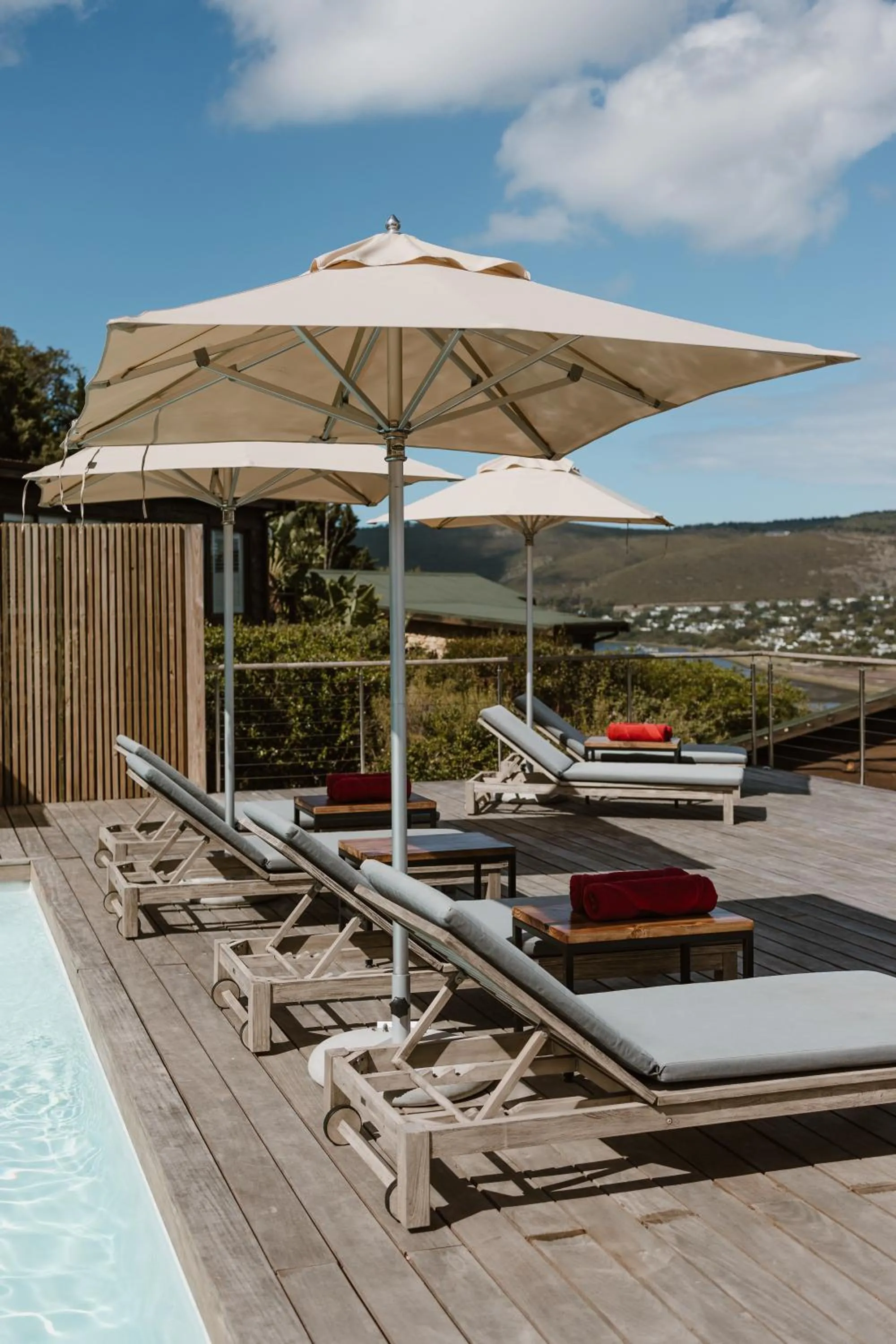 Swimming pool in Elephant Hide of Knysna Guest Lodge