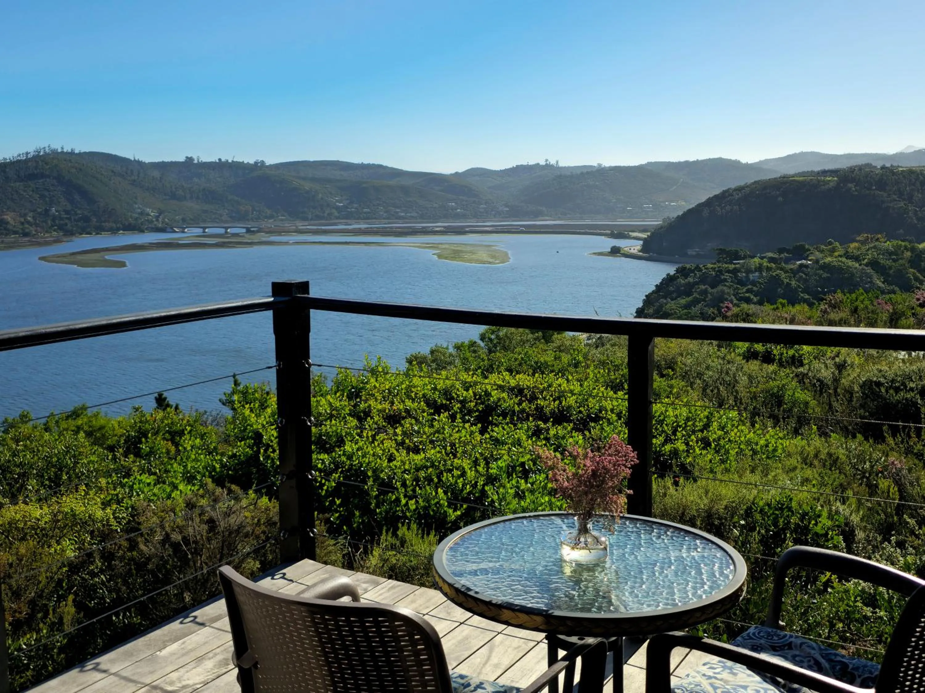Balcony/Terrace in Elephant Hide of Knysna Guest Lodge