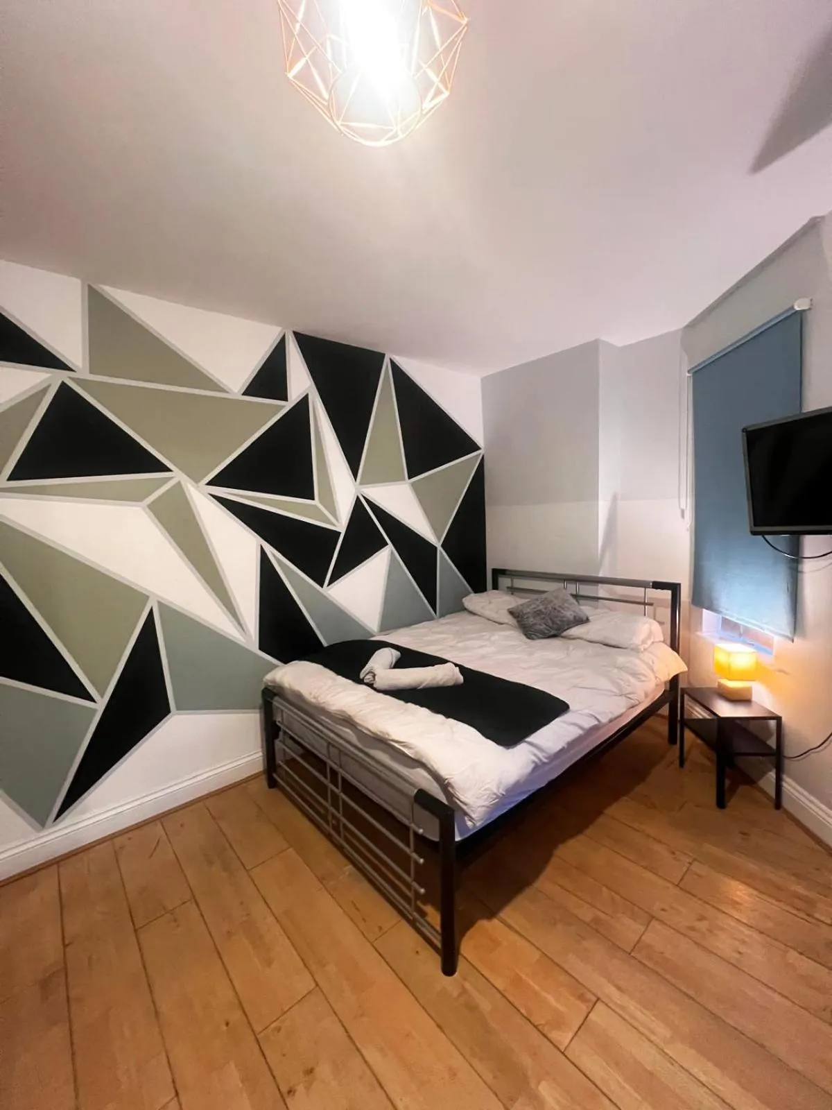 Bed in Old Trafford Guest House