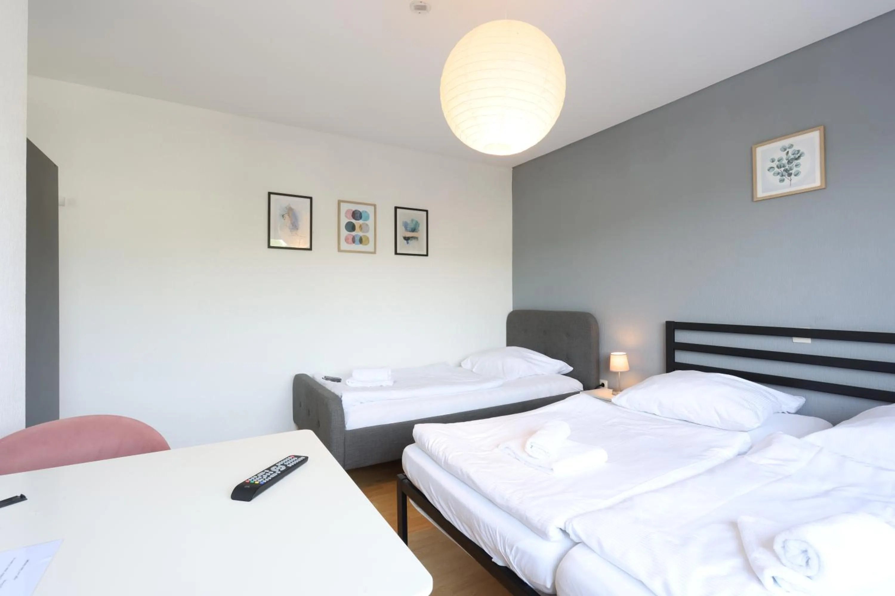 View (from property/room), Bed in Green Seeblick Hotel am See