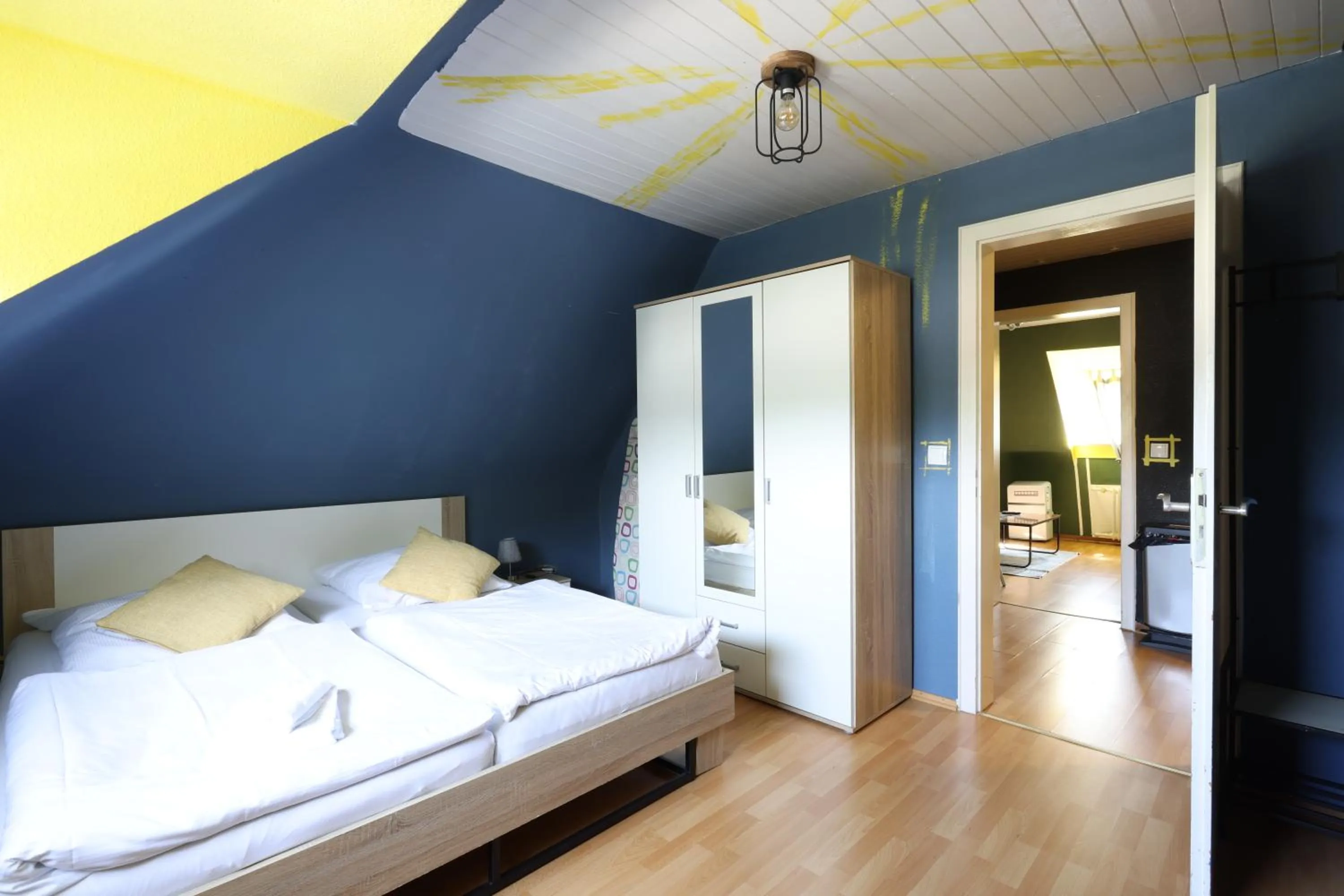 View (from property/room), Bed in Green Seeblick Hotel am See