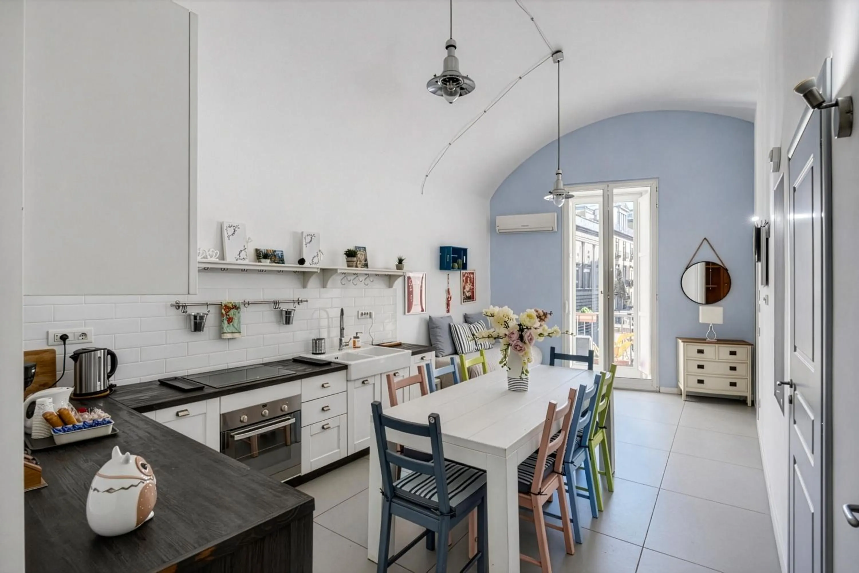 Kitchen or kitchenette in A Casa di Anna - Dimore Partenopee