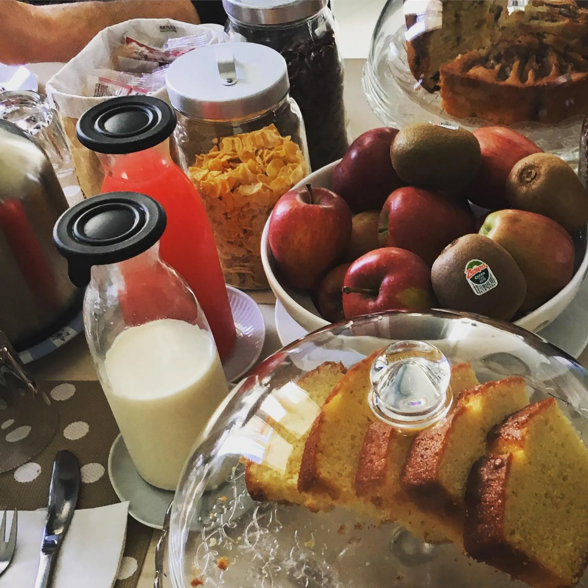 Food close-up in A Casa di Anna