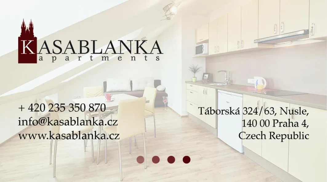 Kitchen or kitchenette in Kasablanka apartments