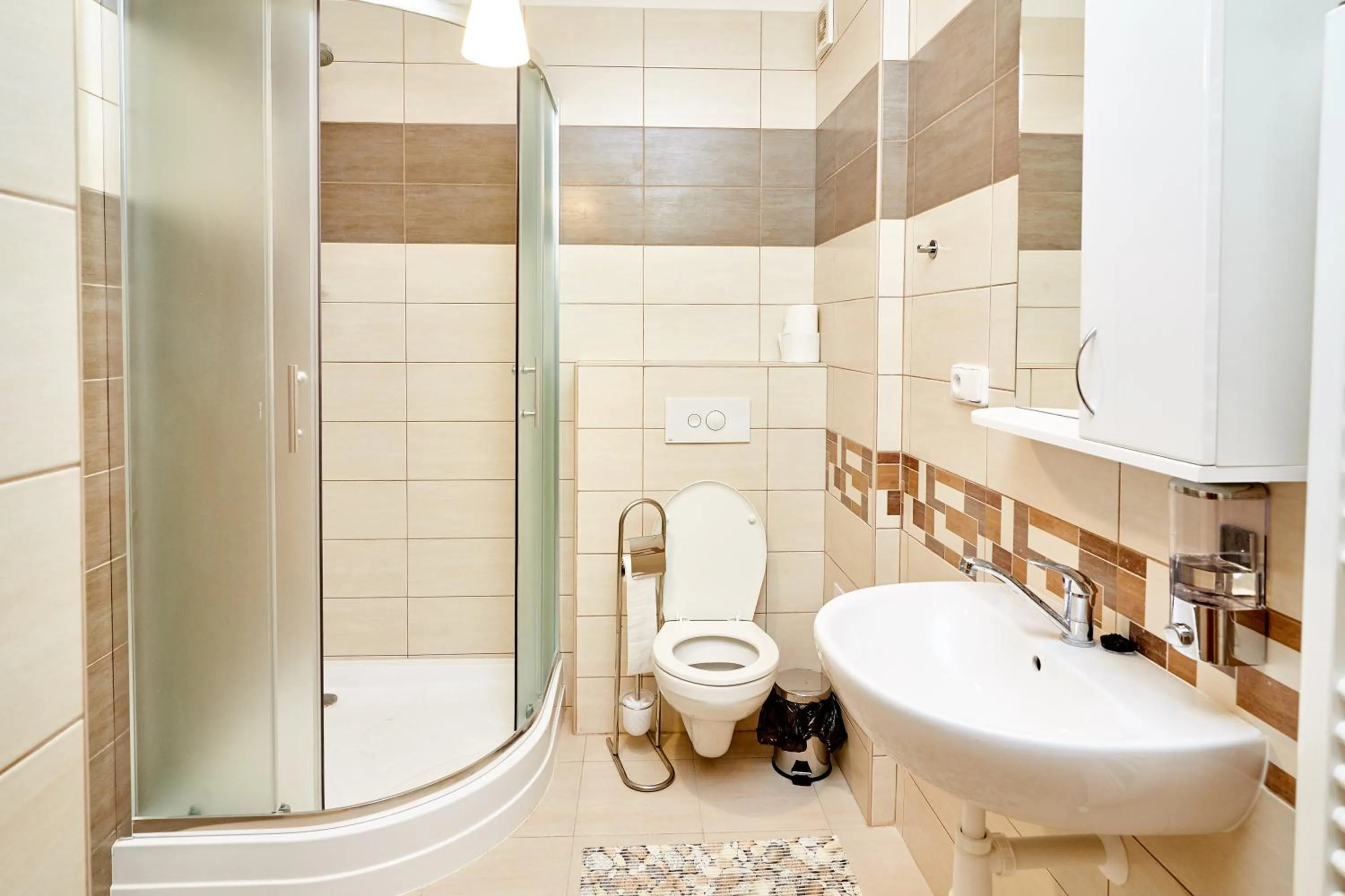 Bathroom in Kasablanka apartments