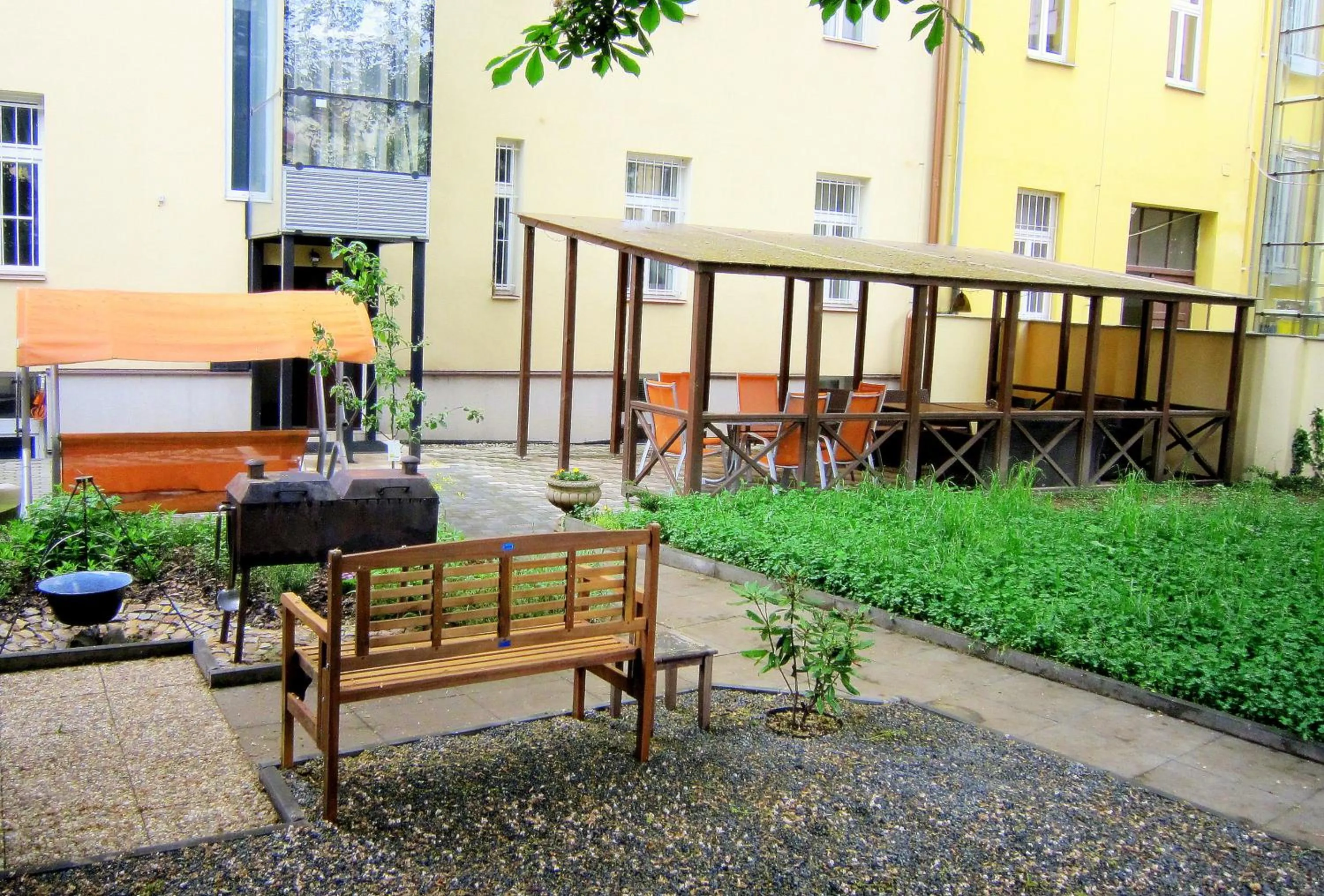 Garden in Kasablanka apartments