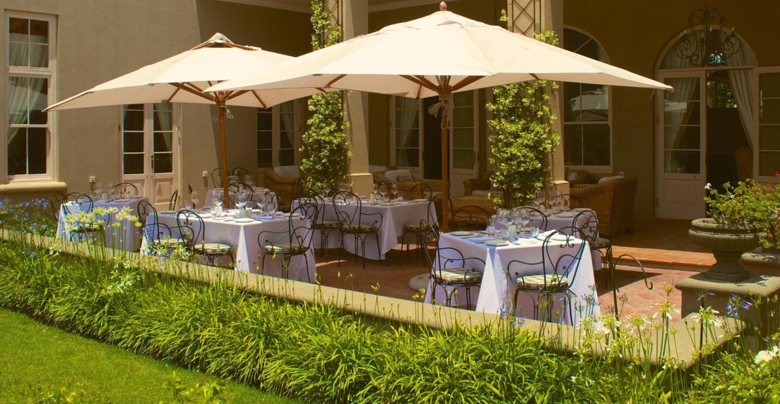 Restaurant/places to eat in L'ermitage - Franschhoek Chateau & Villas