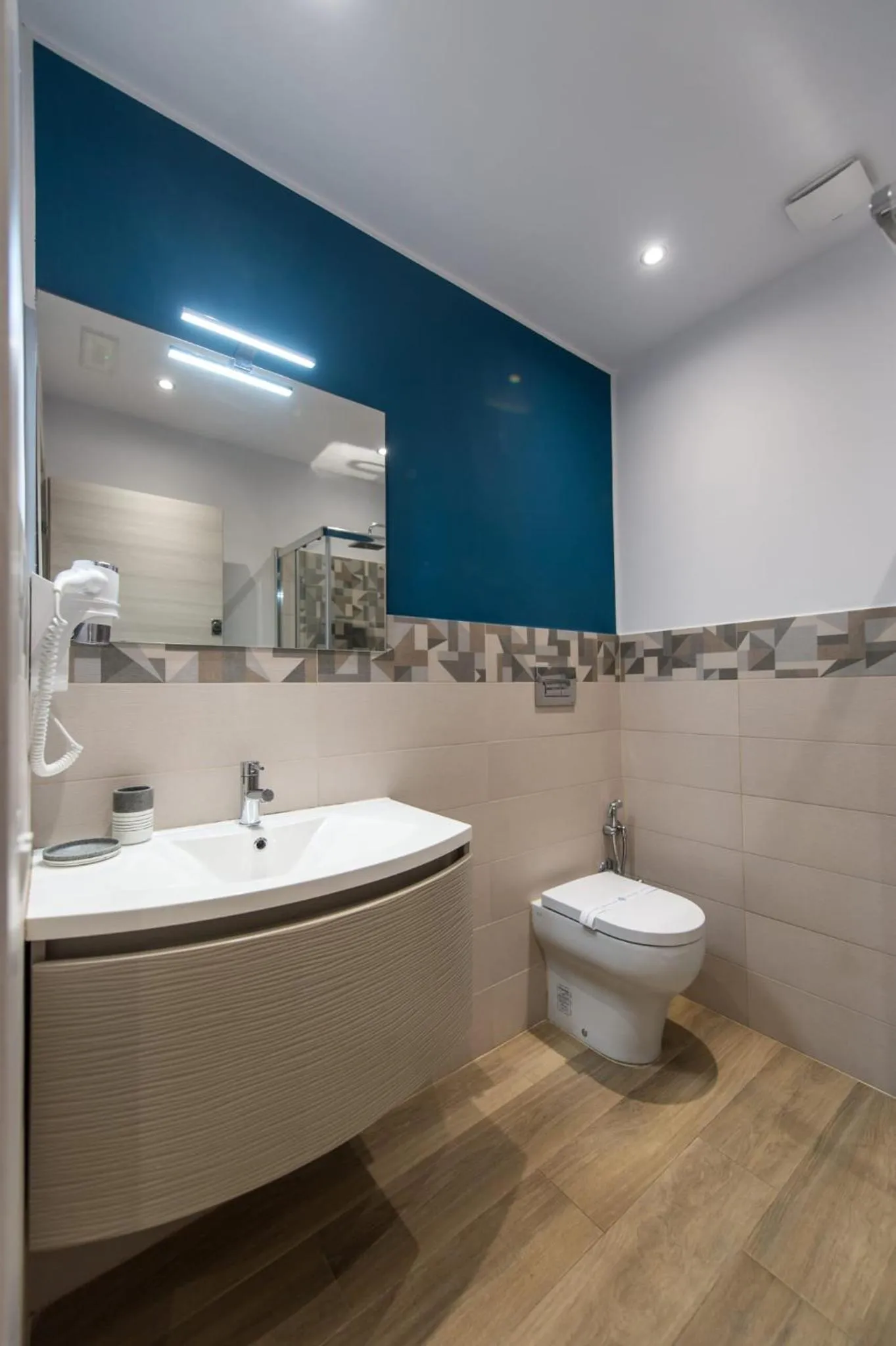 Bathroom in Bed and Breakfast Sognando Verso La Torre