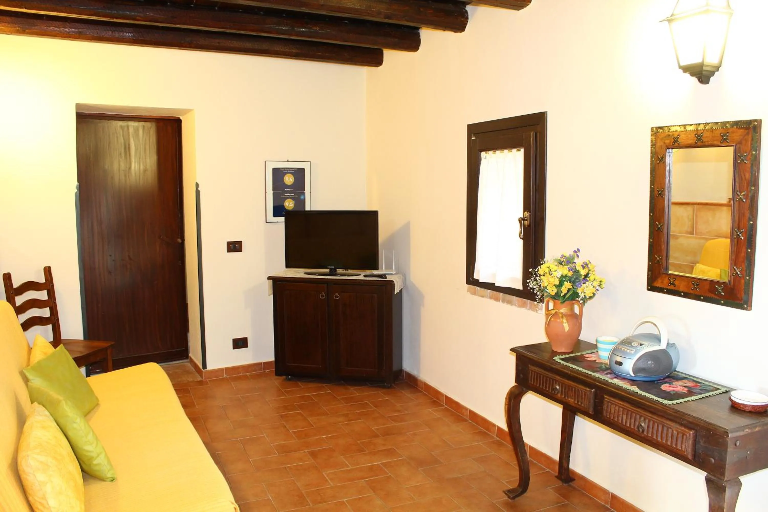 Living room in Casale Maddalena