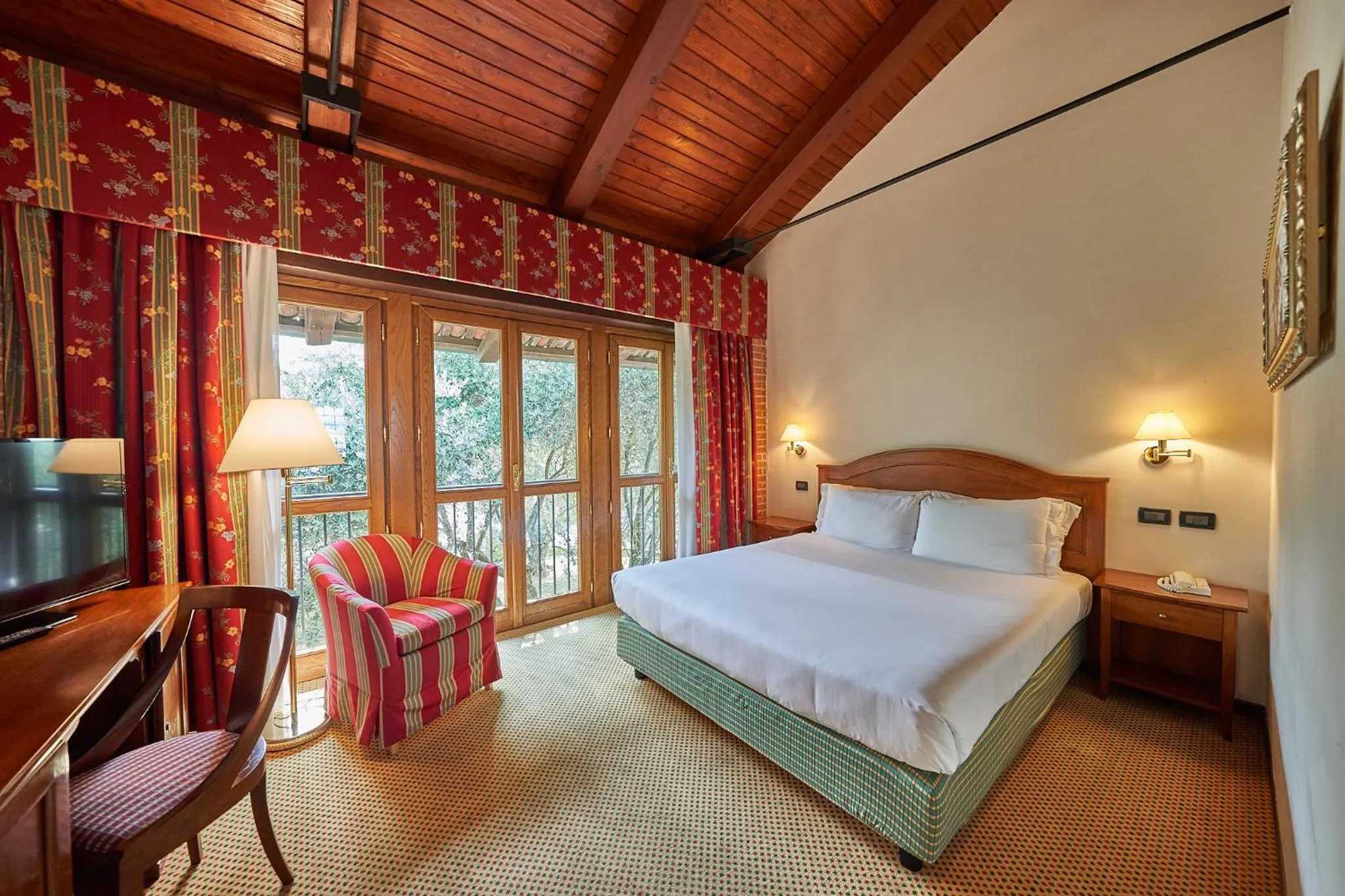 Bed in Relais Santo Stefano