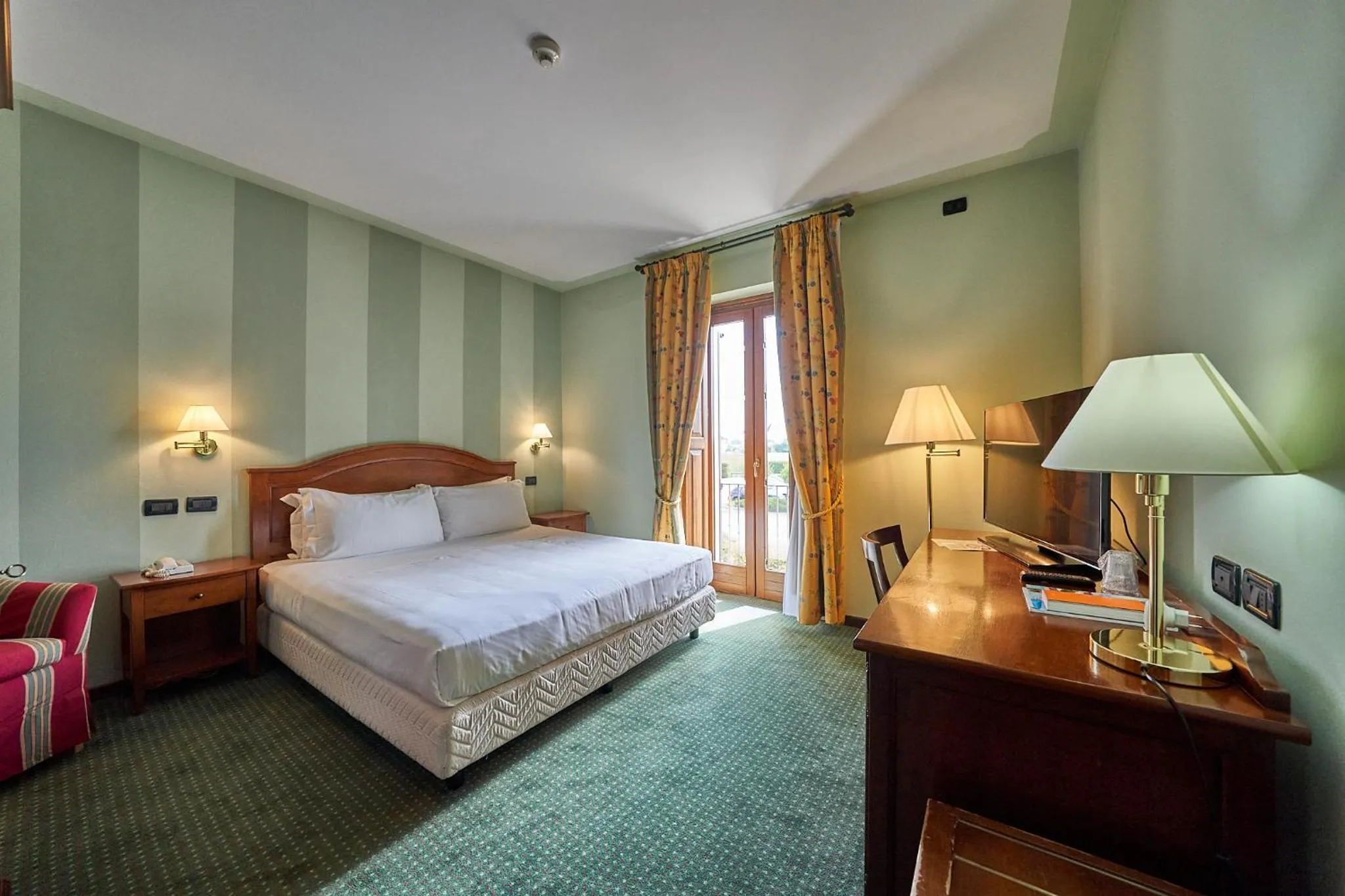 Bed in Relais Santo Stefano