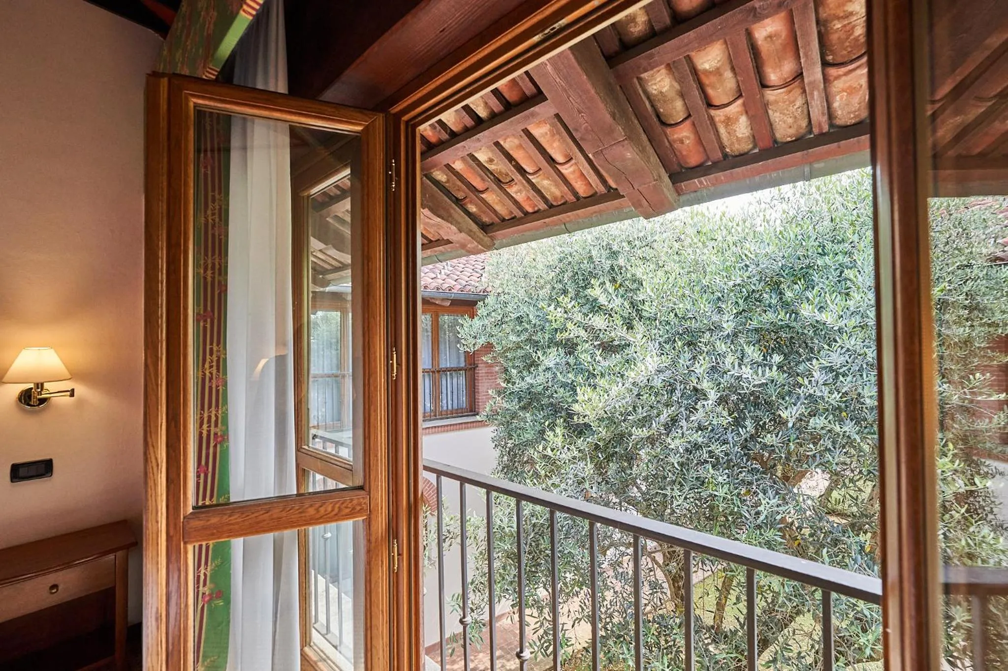 Garden view in Relais Santo Stefano