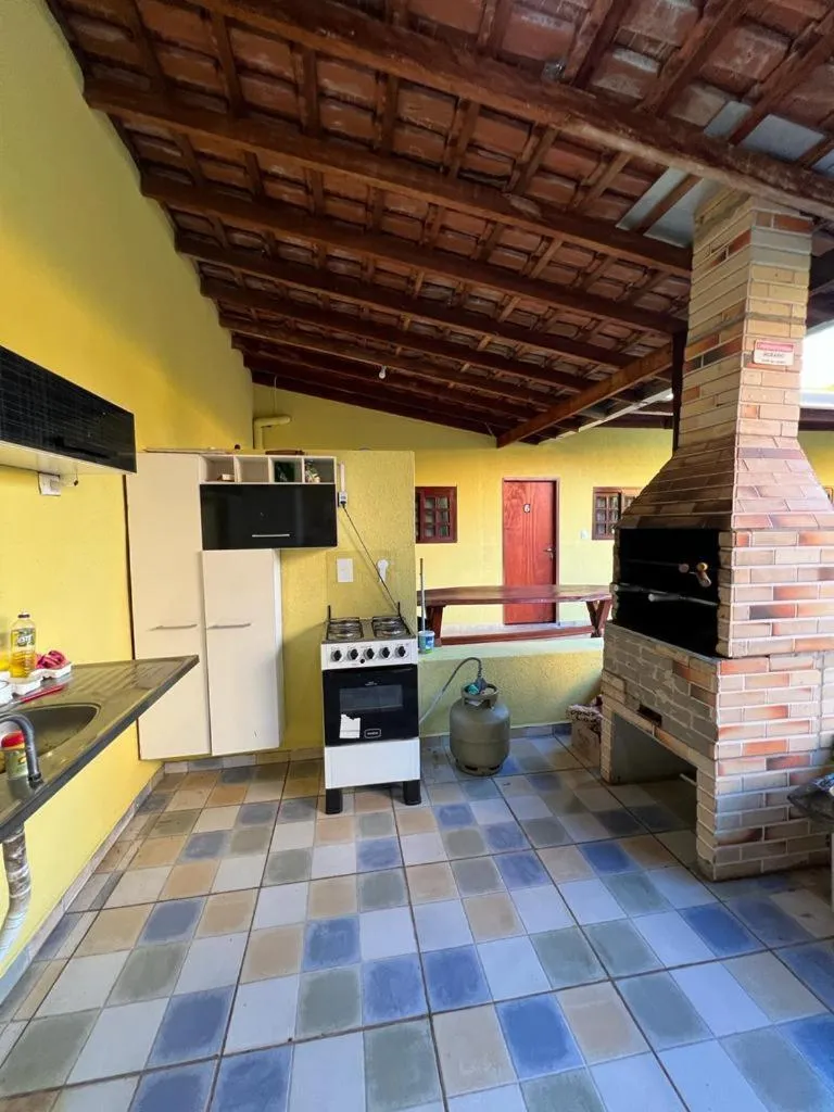 BBQ facilities in Pousada Rio Bonito