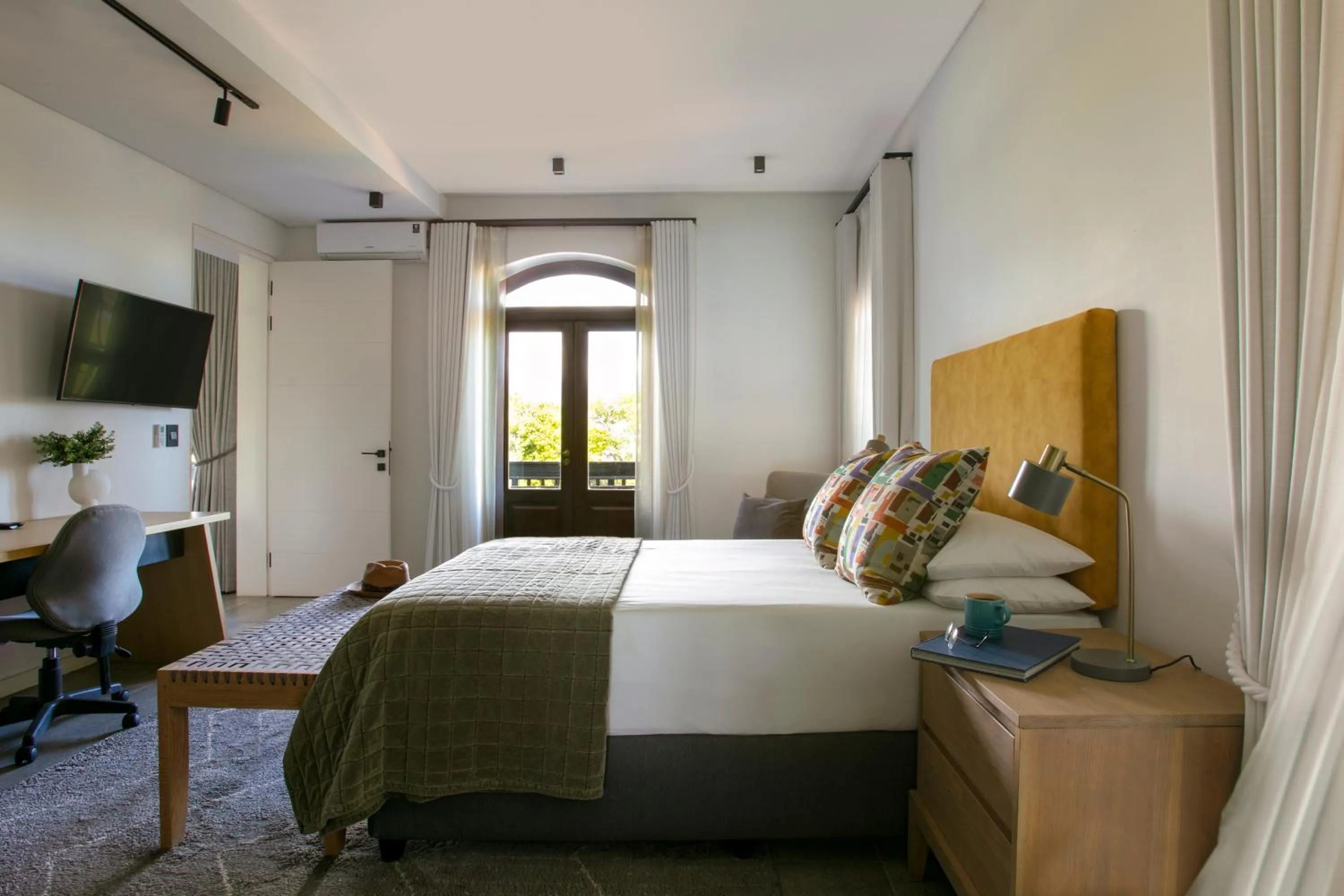 Bedroom, Bed in De Zalze Lodge