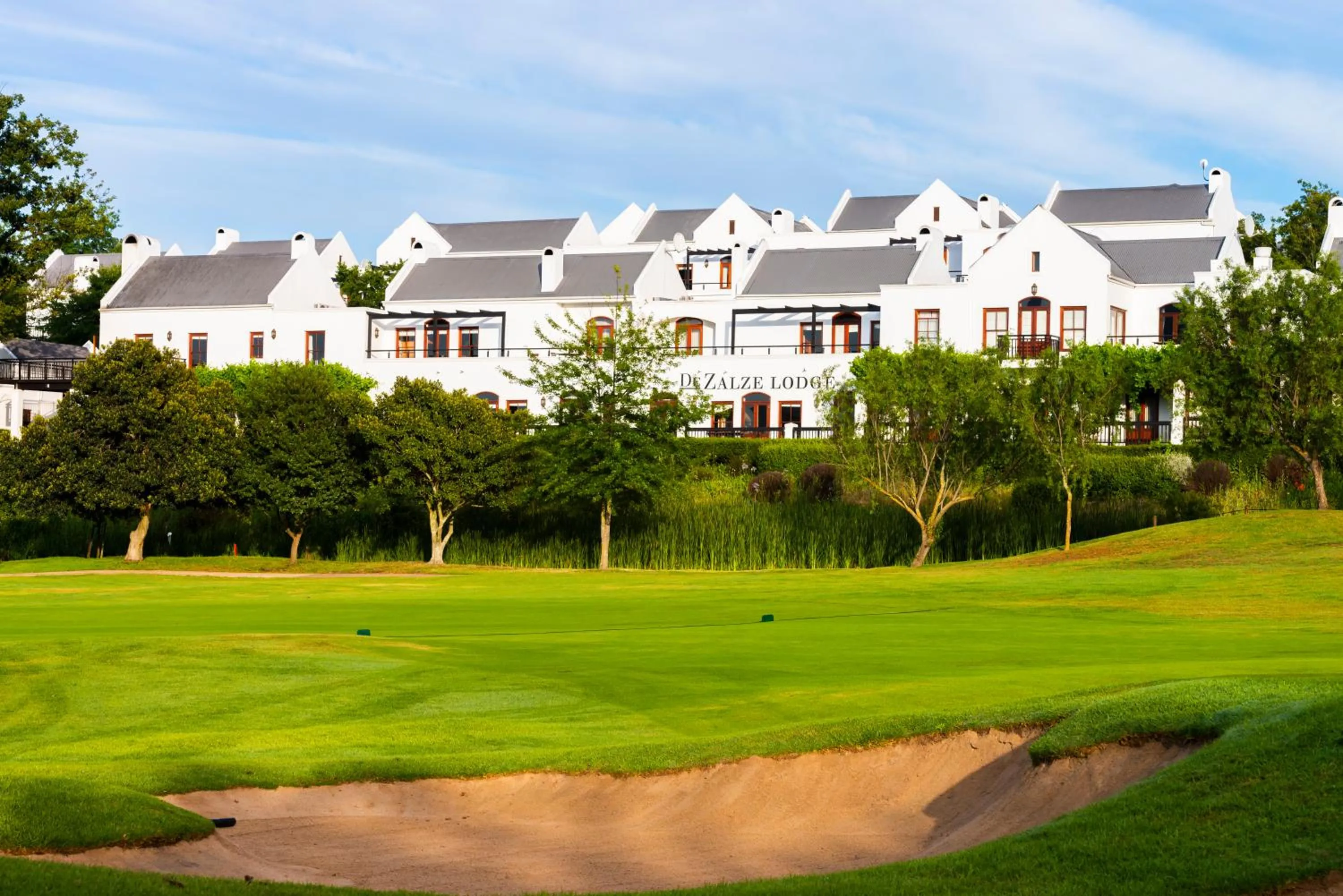 Golfcourse in De Zalze Lodge