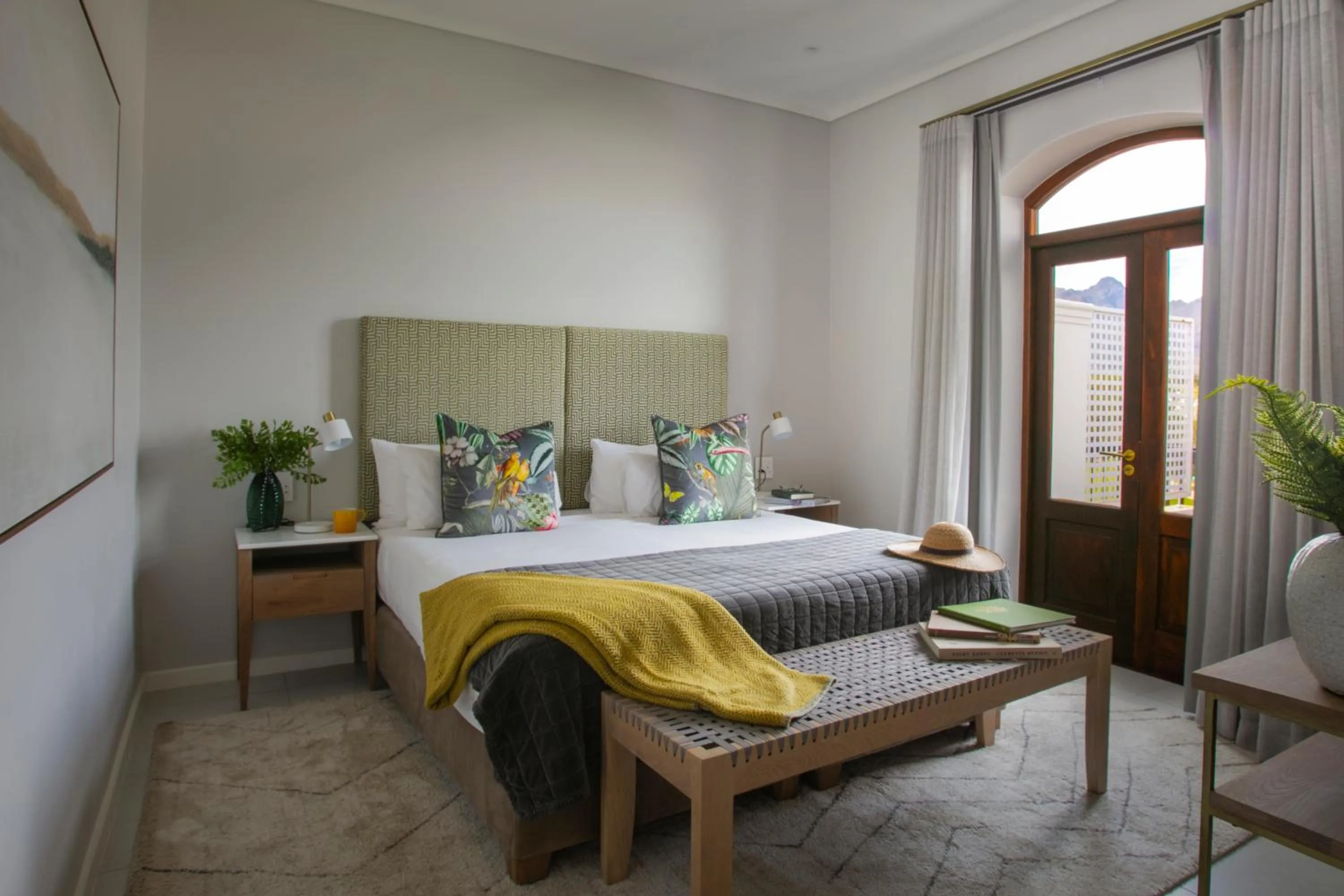 Bedroom, Bed in De Zalze Lodge