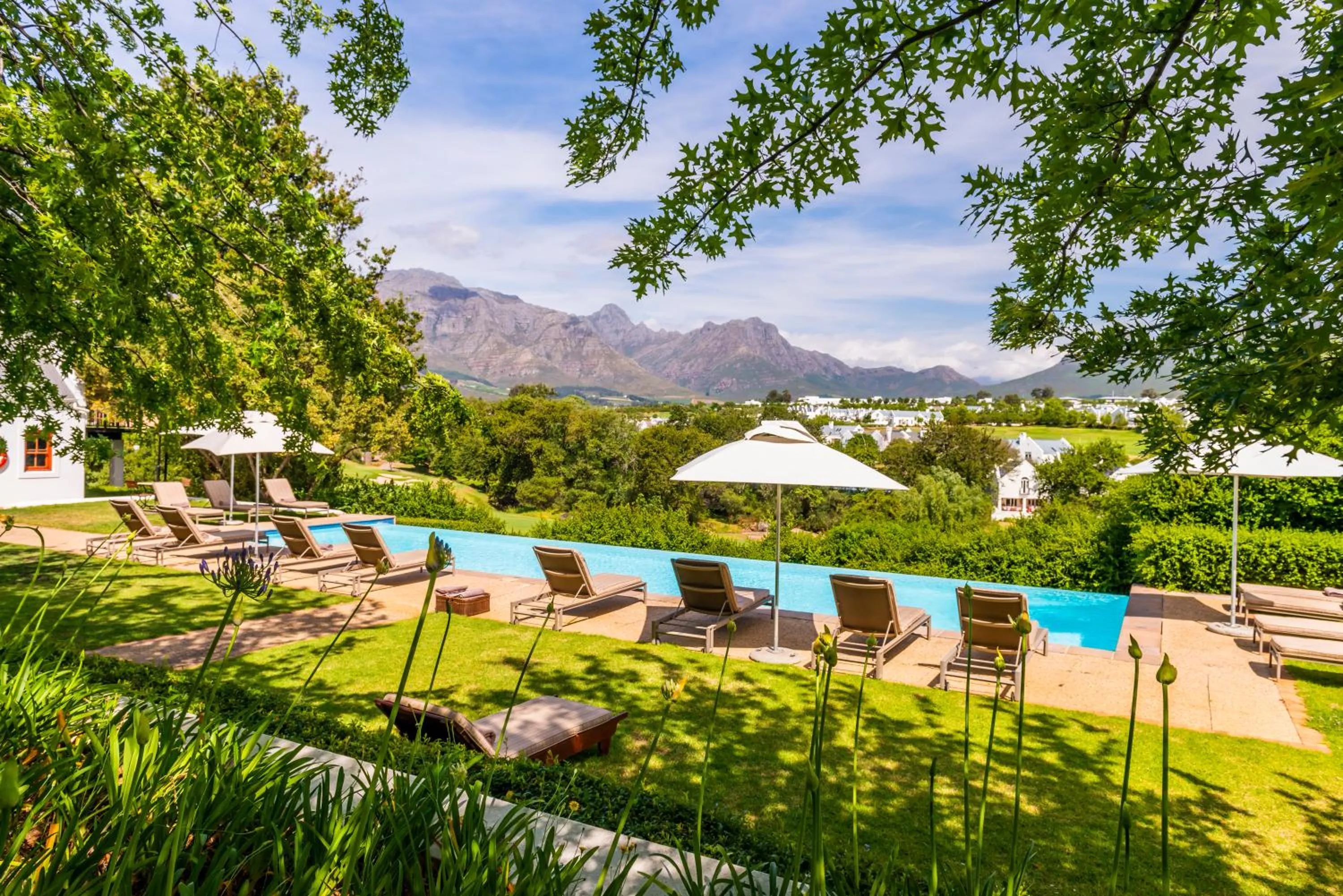 Mountain view in De Zalze Lodge