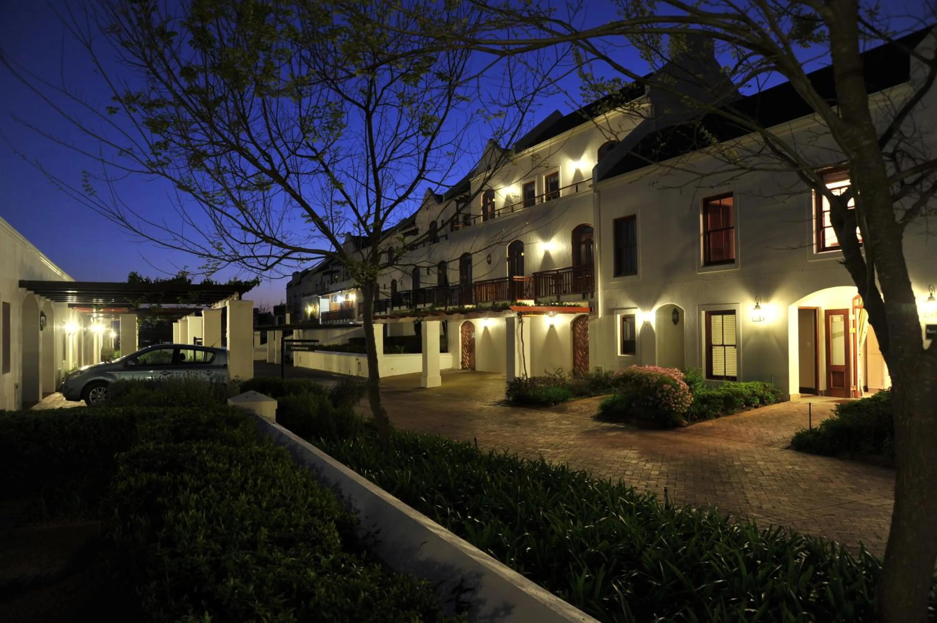 Facade/entrance in De Zalze Lodge