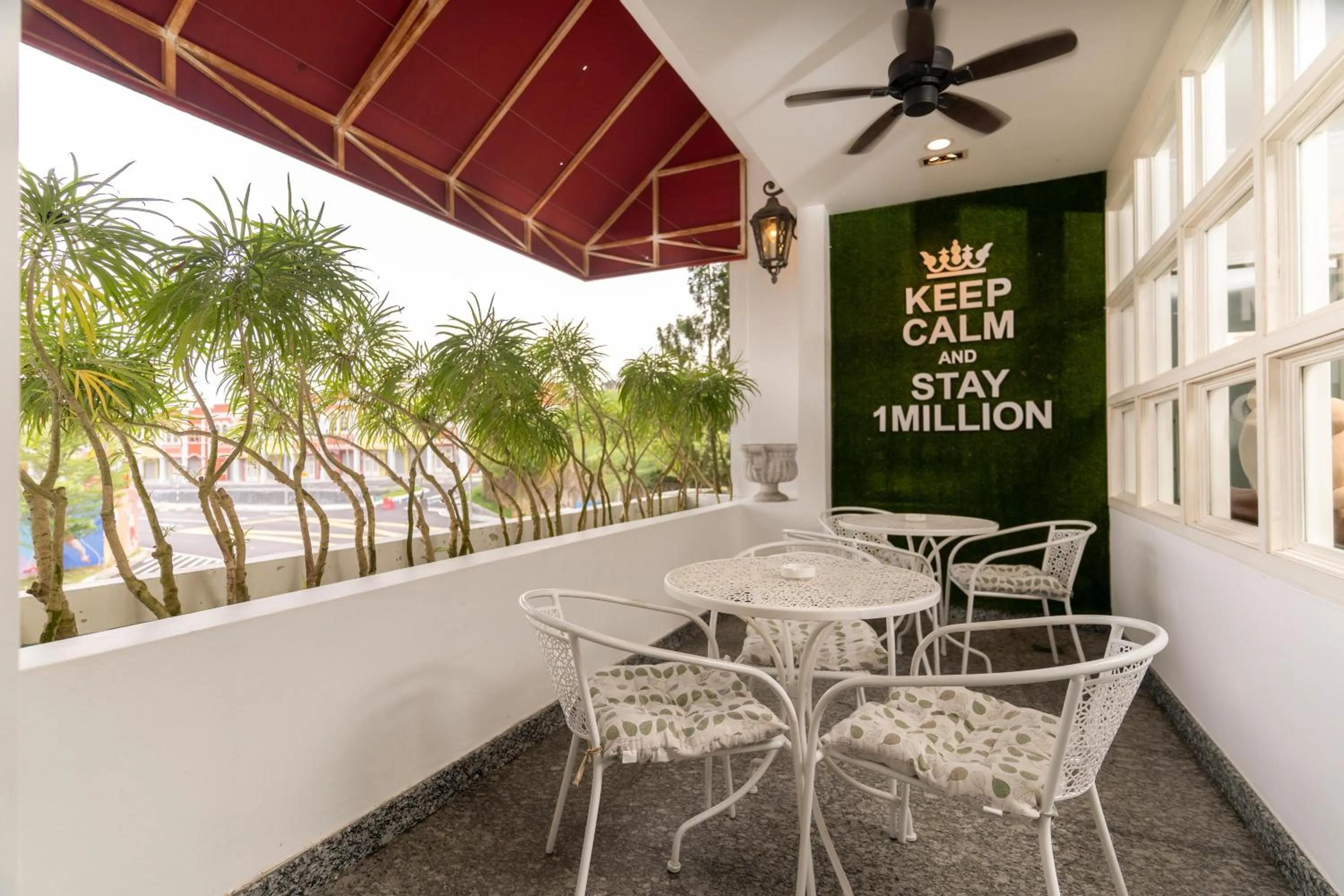 Balcony/Terrace in 1 Million Hotel